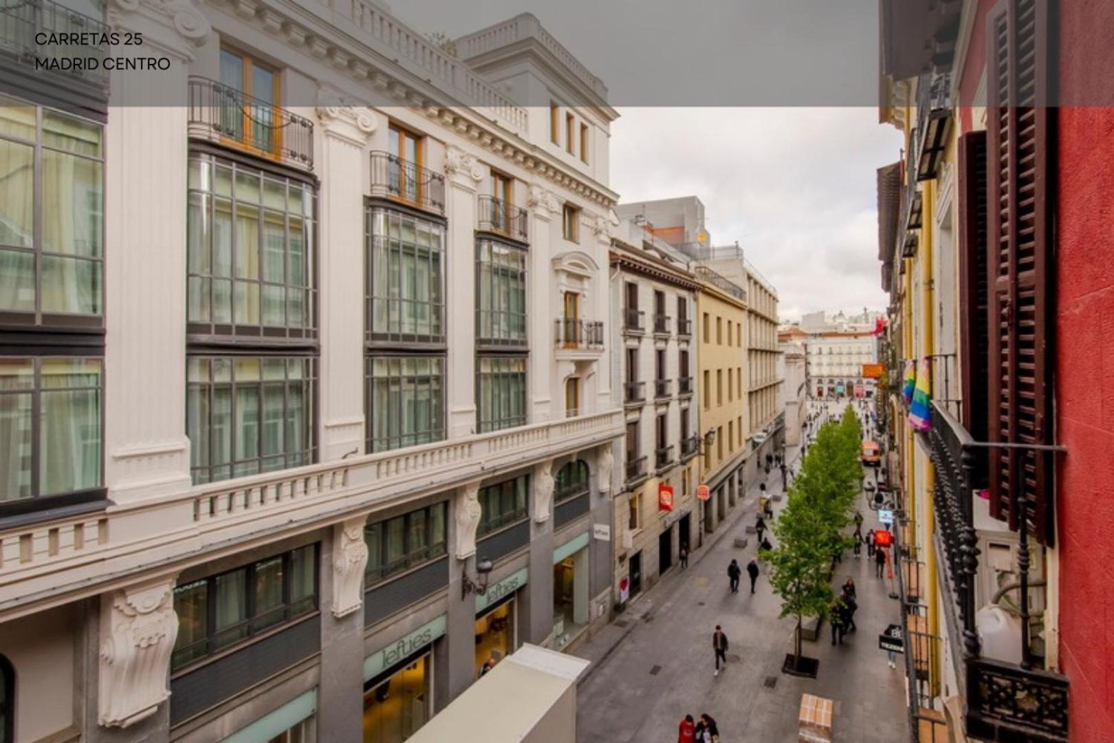 Fashion Design Loft En Calle Carretas-sol 4pax Apartamento
