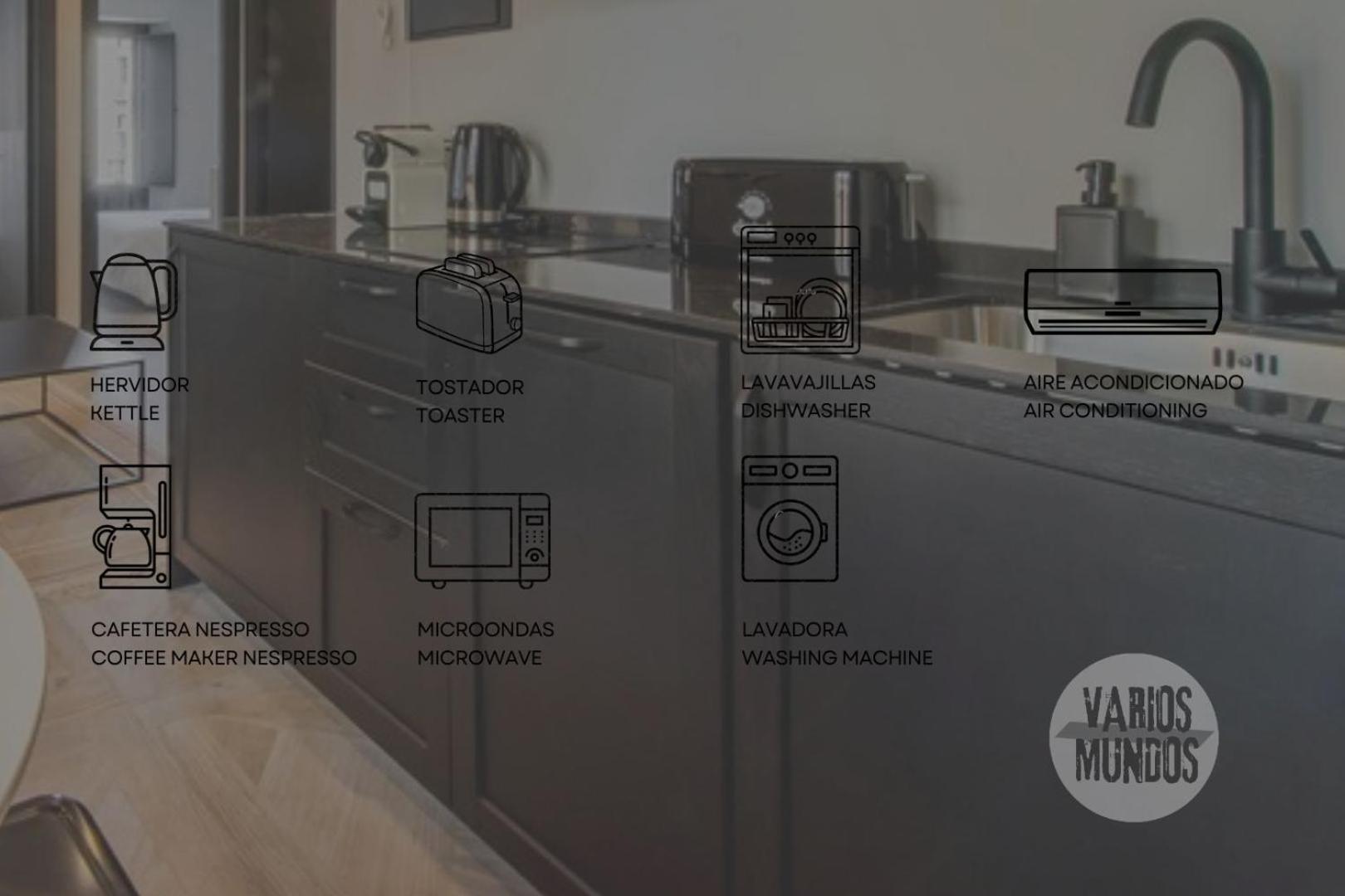 Apartamento Amazing Bajo 5pax En La Latina-centro De E2 Madrid