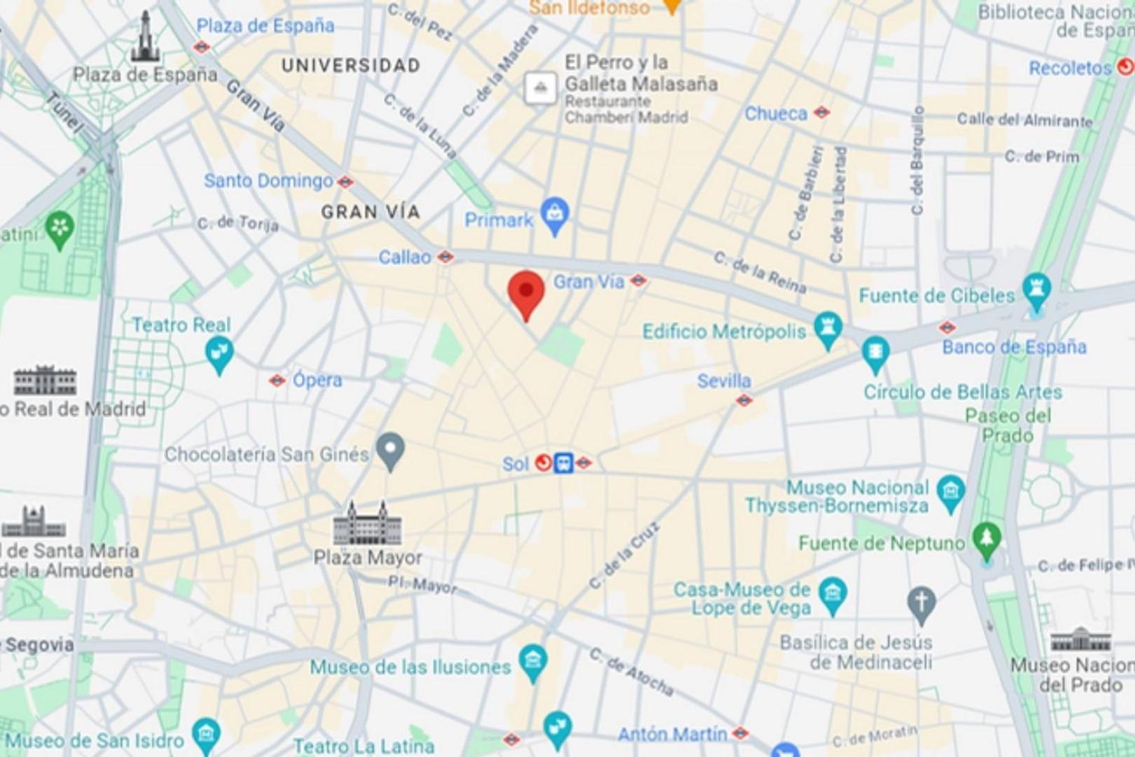 Apartamento Deluxe En El Centro De 9pax E3 Madrid