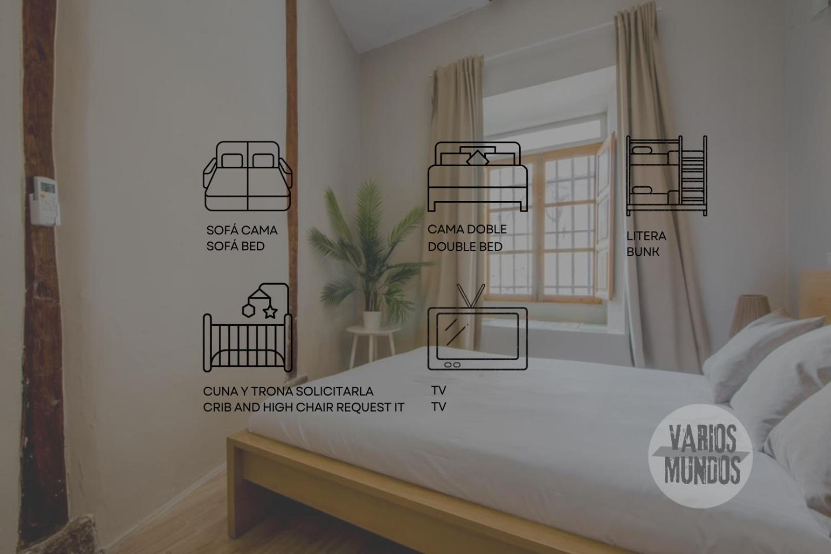 Centrico 7pax En Anton Martin-centro E2 Apartamento