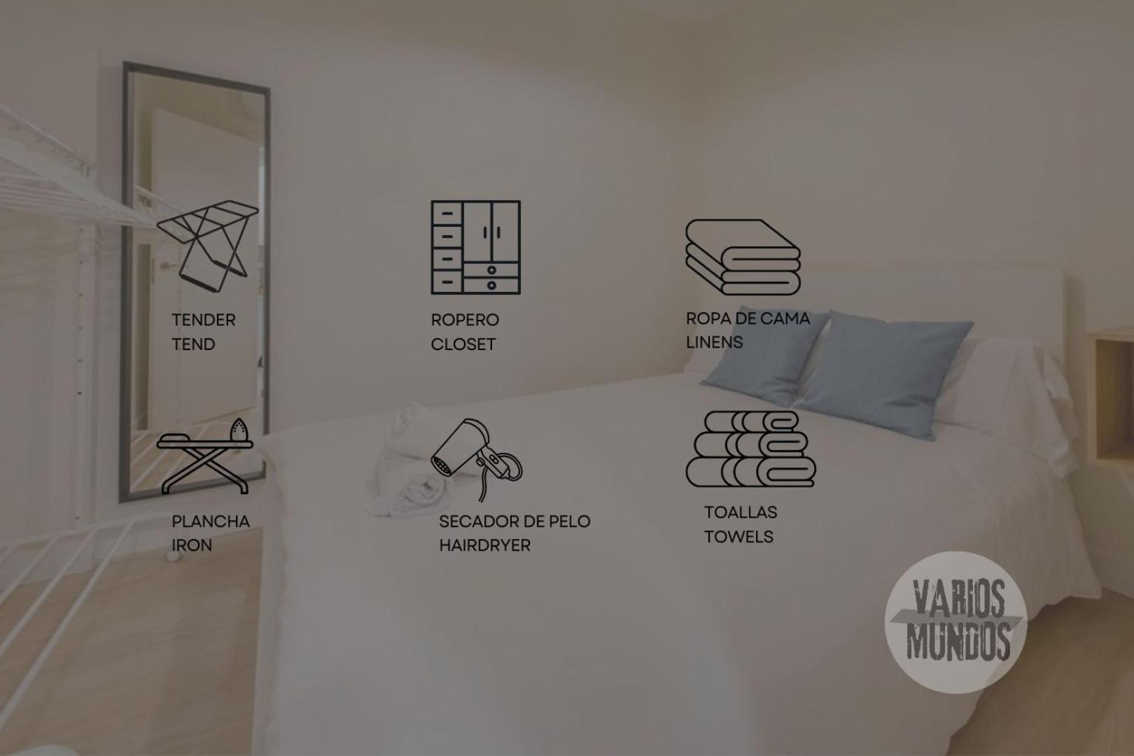 Downtown&new 9pax En La Plaza De Chueca Apartamento