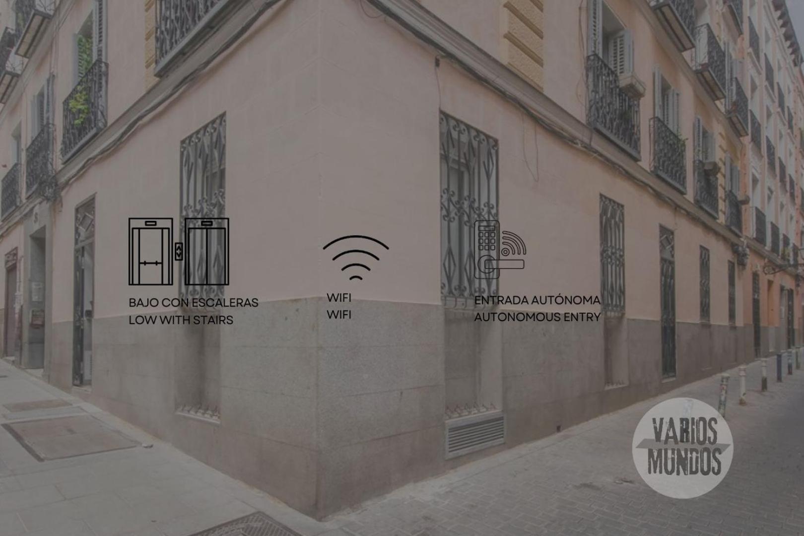 Apartamento Bajo Duplex 7pax A 5 Min De Gran Via-malasana Madrid