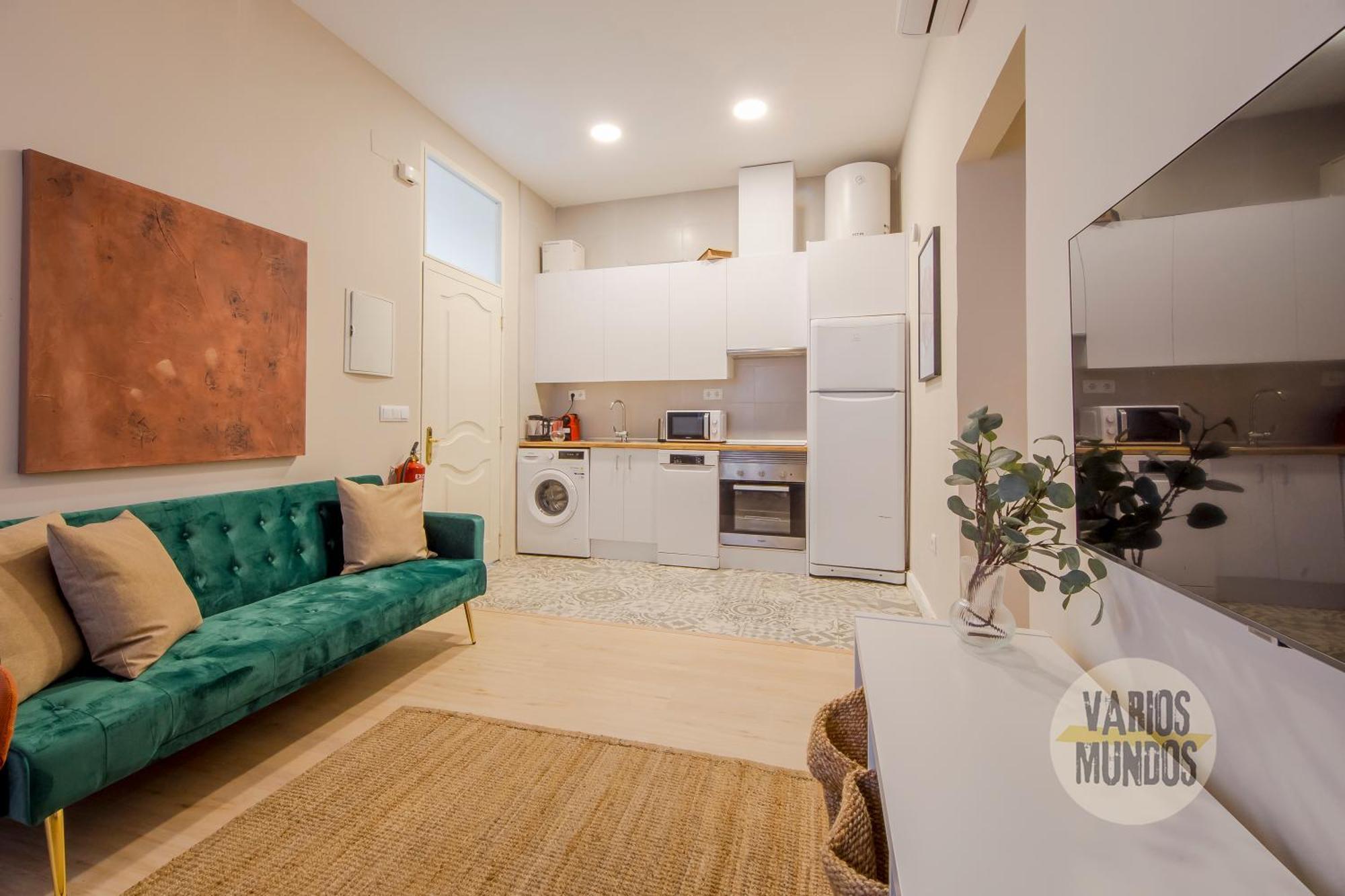 Bajo Duplex 7pax A 5 Min De Gran Via-malasana *