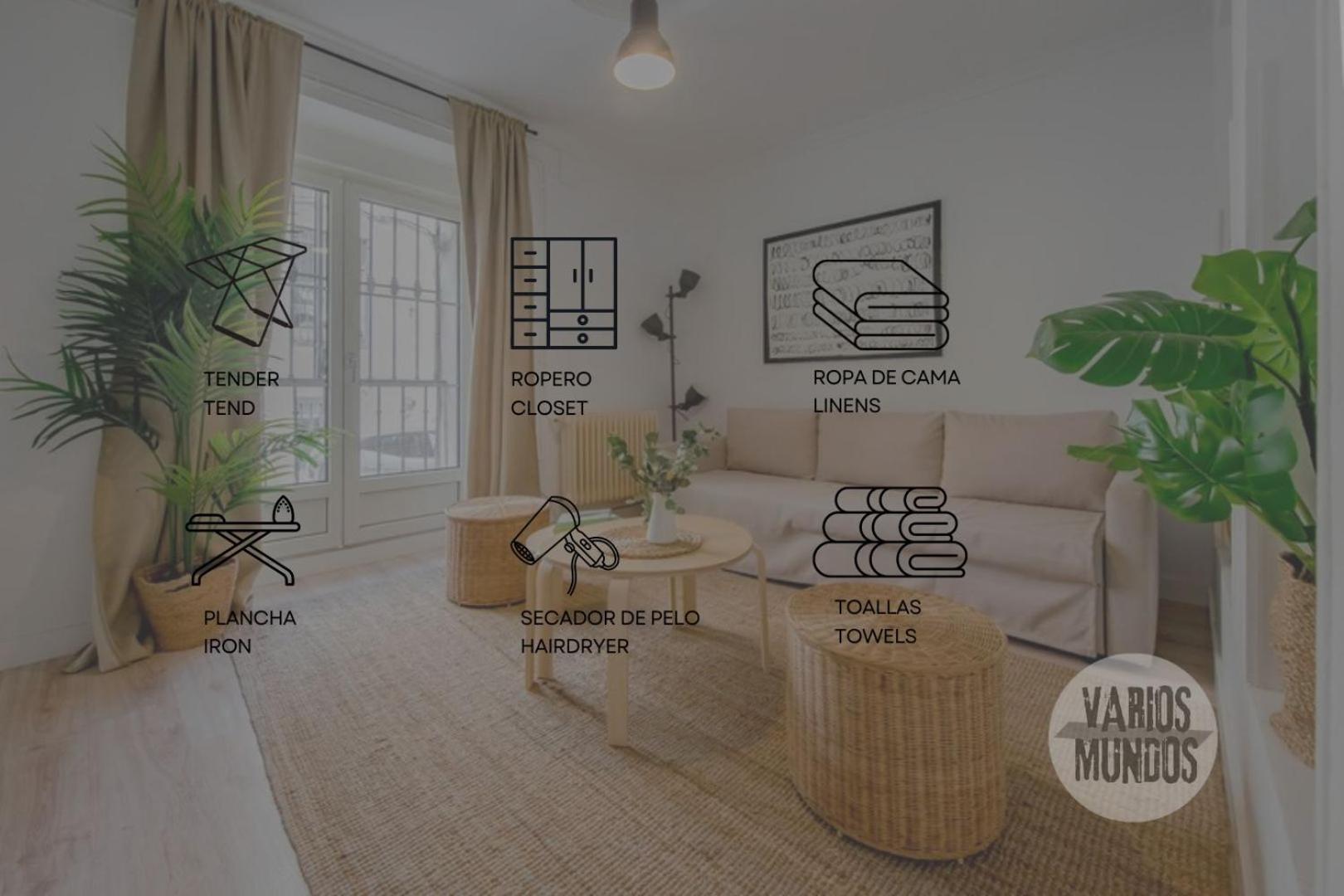 Nuevo De 9pax En La Cava Alta Centro De E1 Apartamento Madrid