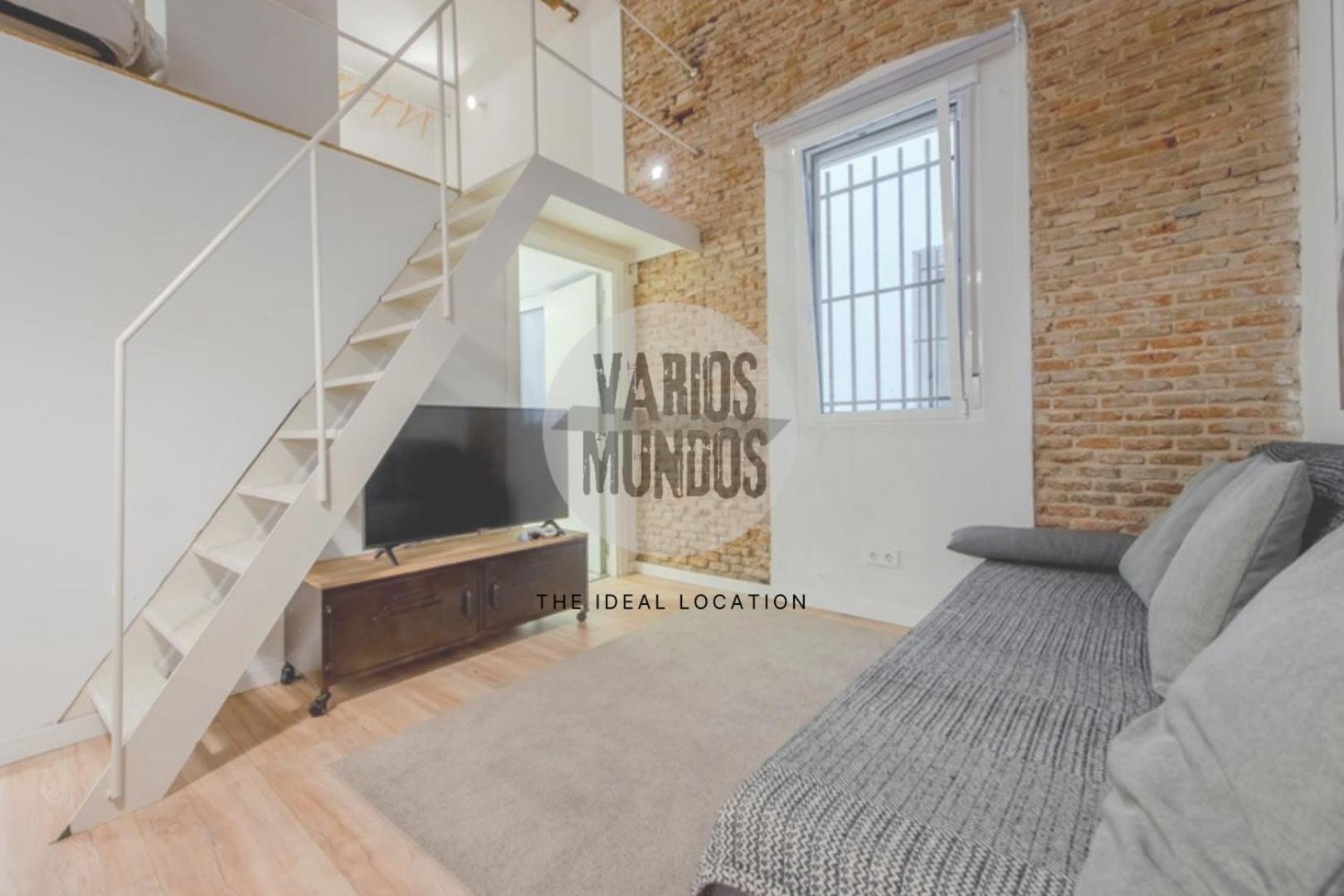 Apartamento Cozy Loft En Chamberi Calle Ponzano