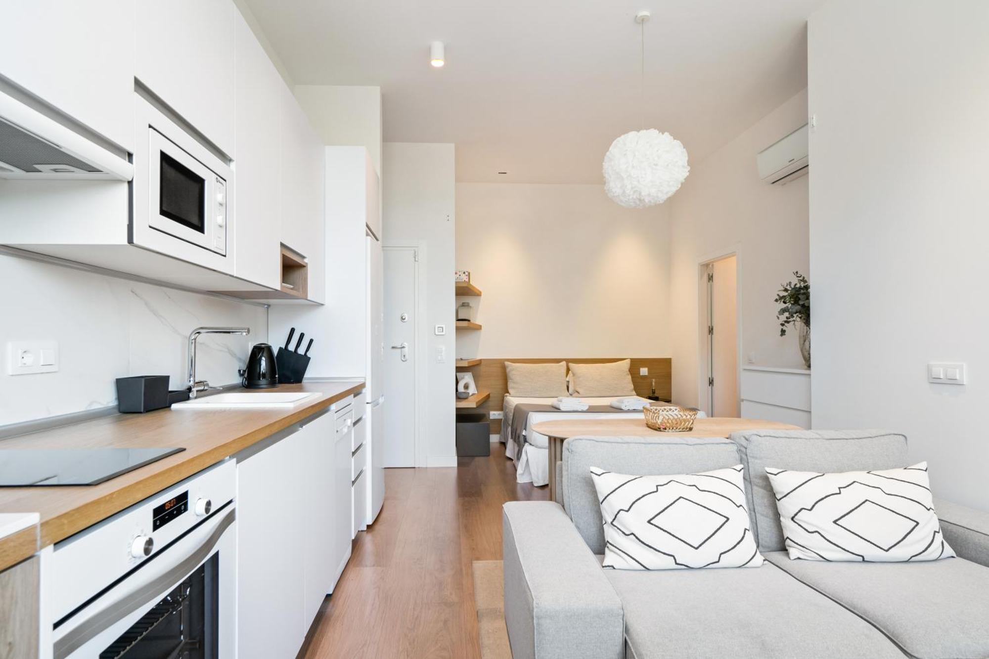 Encantador Estudio Chamartin Apartamento