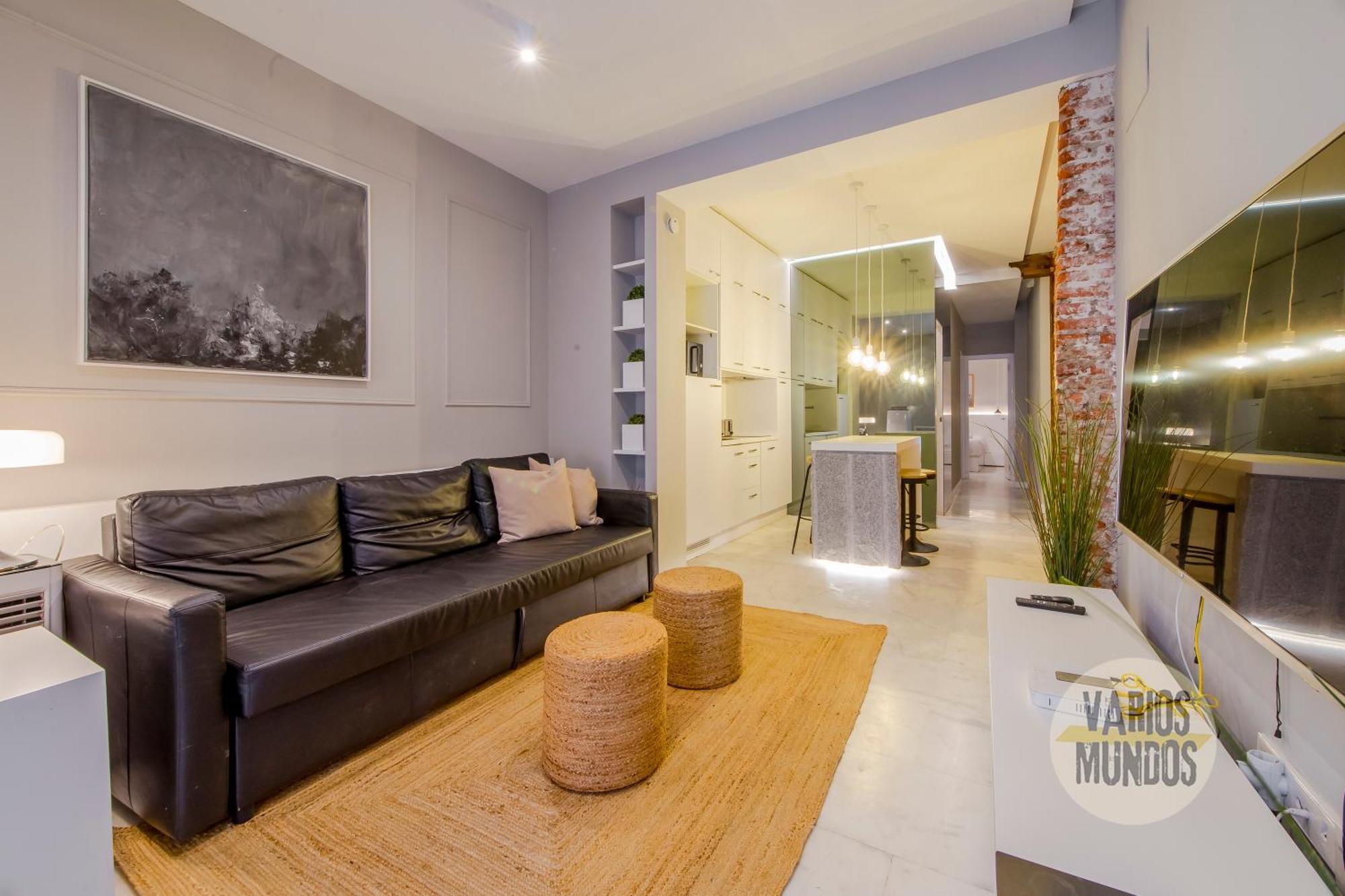 Cool Duplex Bajo 7pax Cerca De Tirso De Molina E2 Apartamento Madrid