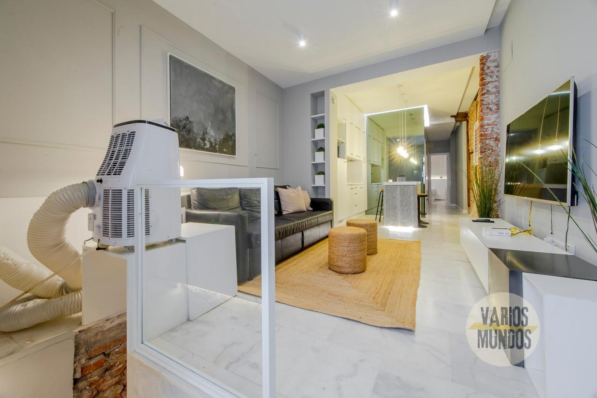Cool Duplex Bajo 7pax Cerca De Tirso De Molina E2 Apartamento Madrid