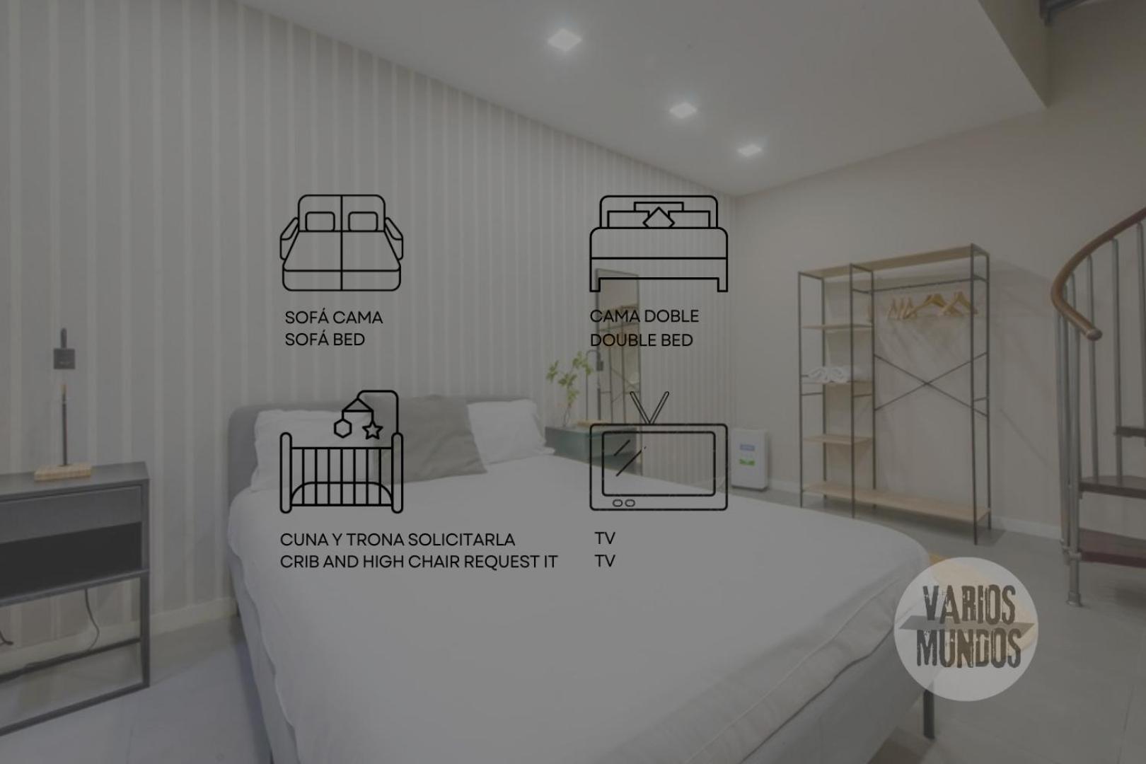 Apartamento New Bajo Duplex En La Latina-centro De E2 Madrid