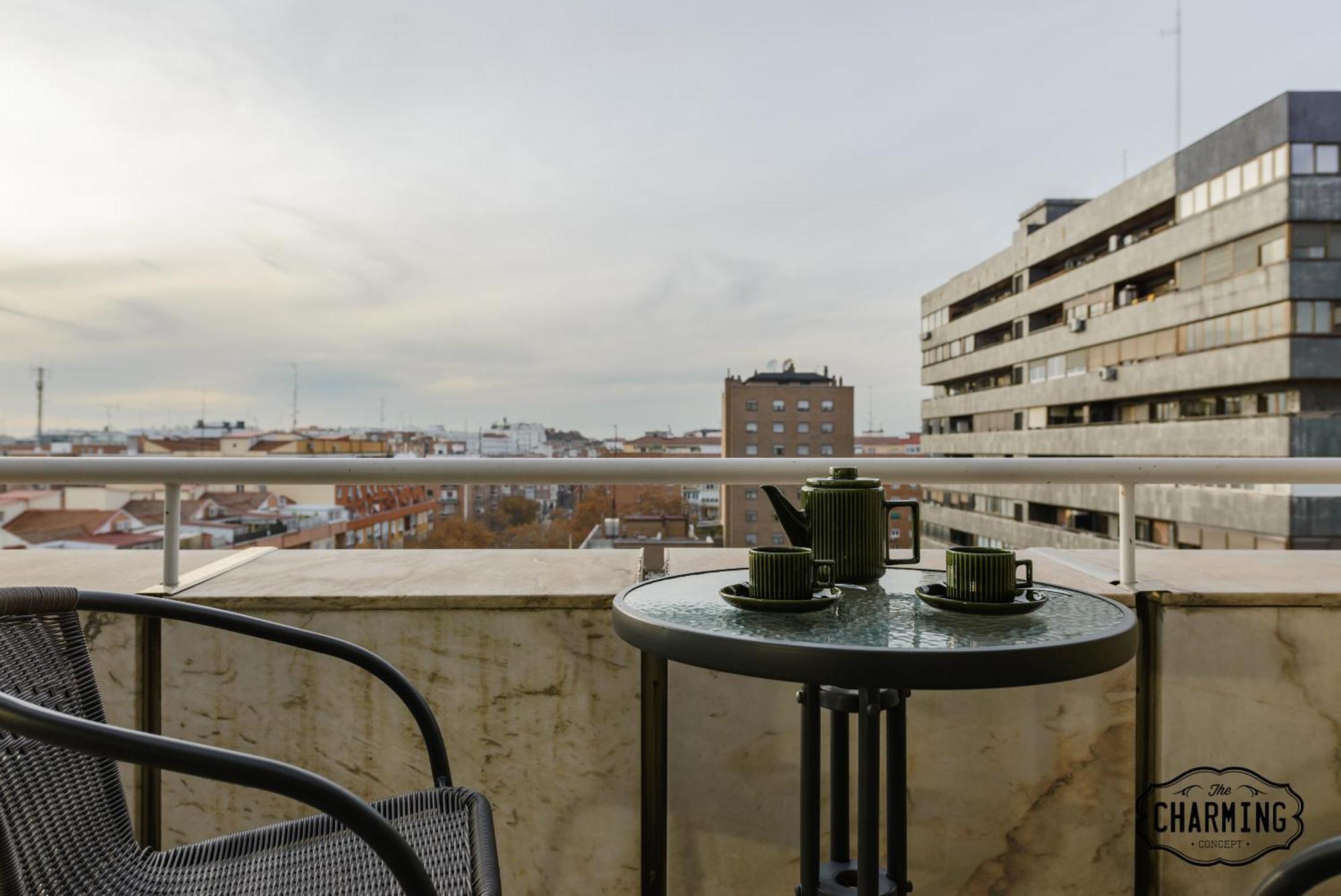 Charming Eurobuilding 2 Terrace Exclusive - Plaza De Parking Apartamento Madrid