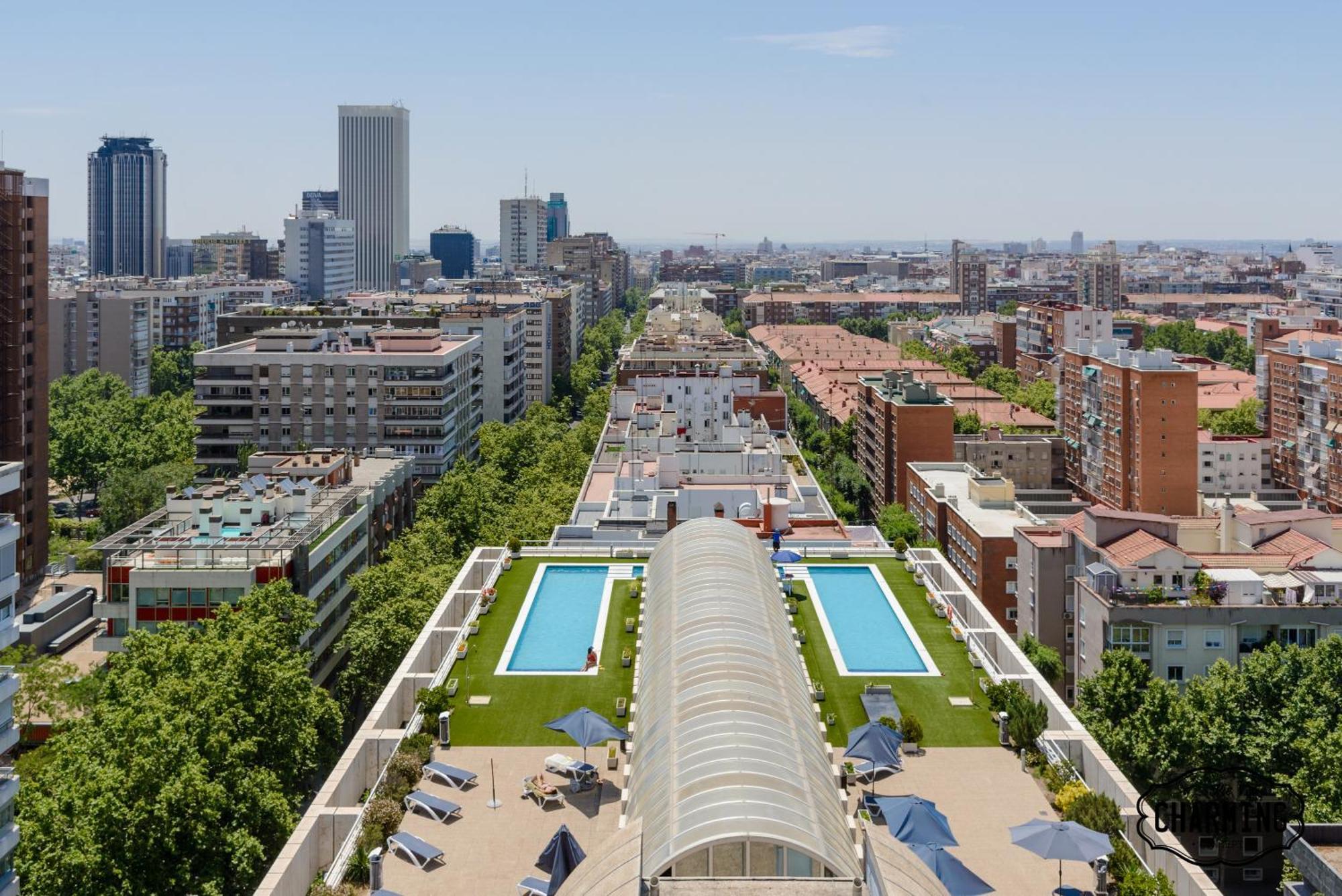 Apartamento Charming Eurobuilding 2 Terrace Exclusive - Plaza De Parking