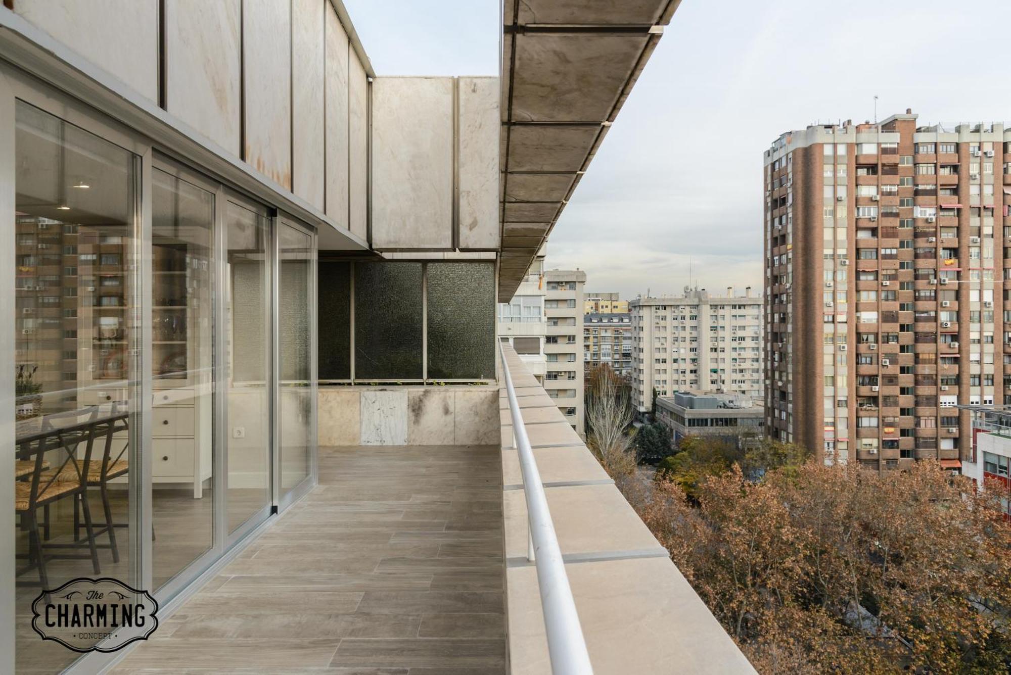 Apartamento Charming Eurobuilding 2 Terrace Exclusive - Plaza De Parking Madrid