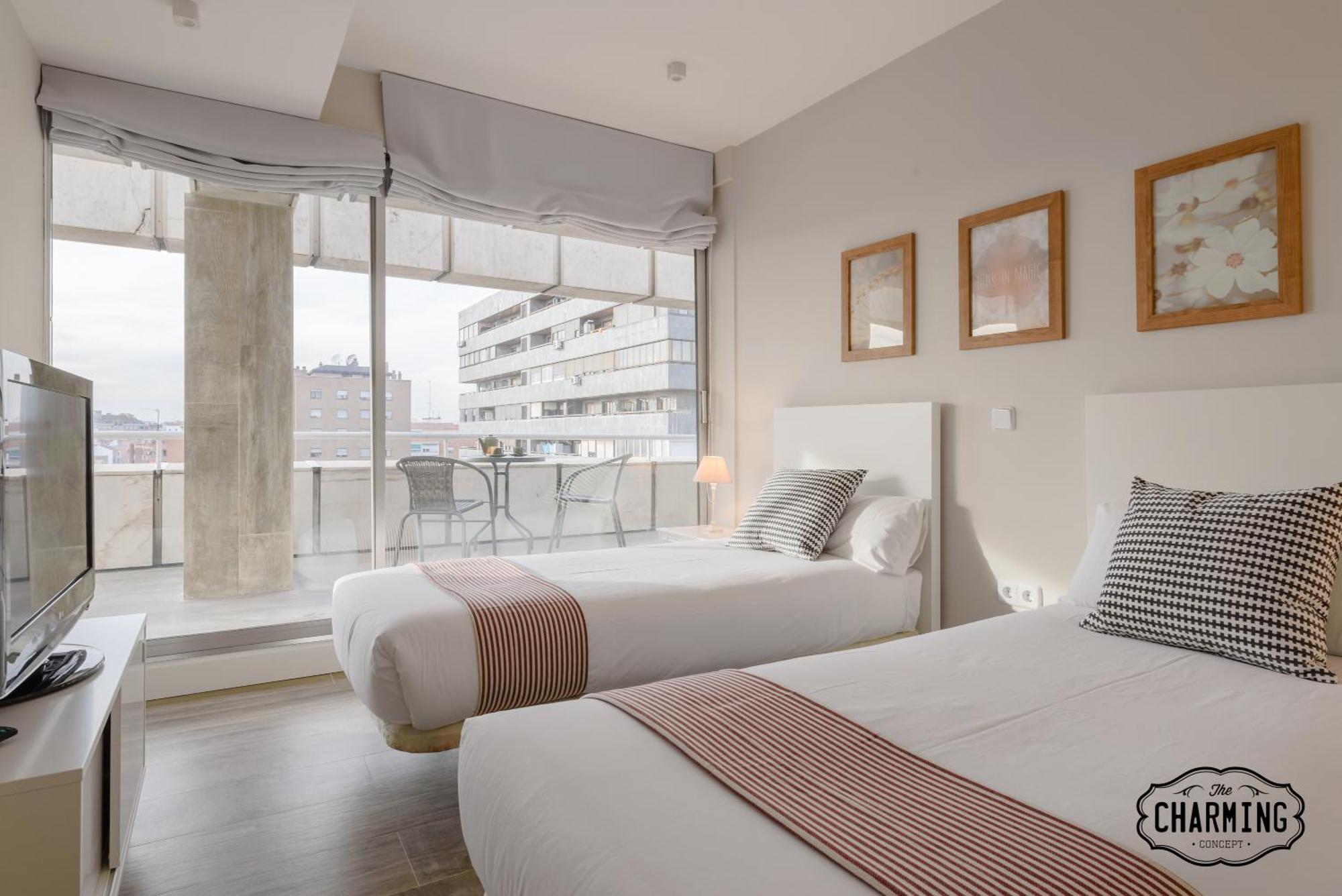 Charming Eurobuilding 2 Terrace Exclusive - Plaza De Parking Madrid