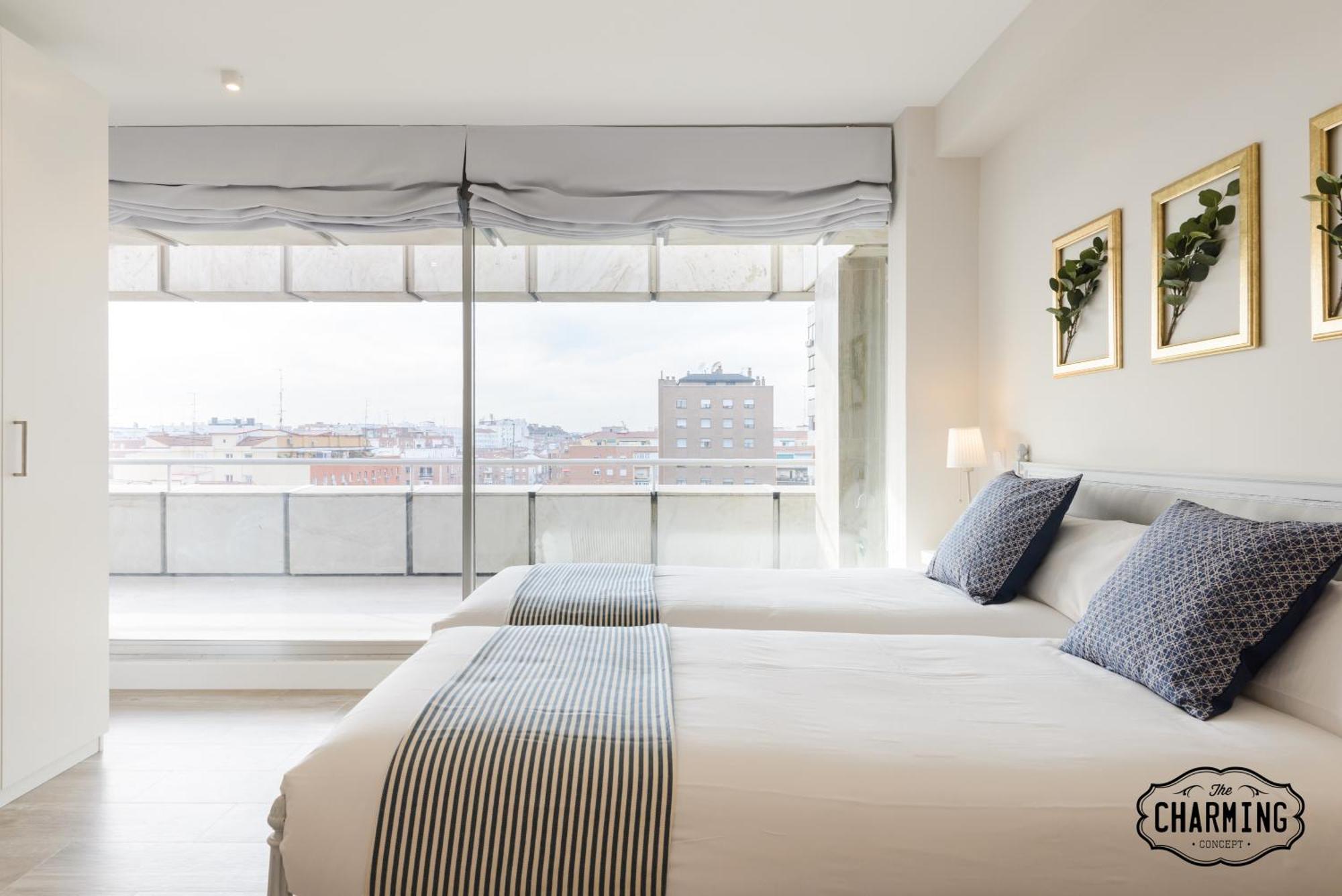 Charming Eurobuilding 2 Terrace Exclusive - Plaza De Parking Apartamento Madrid