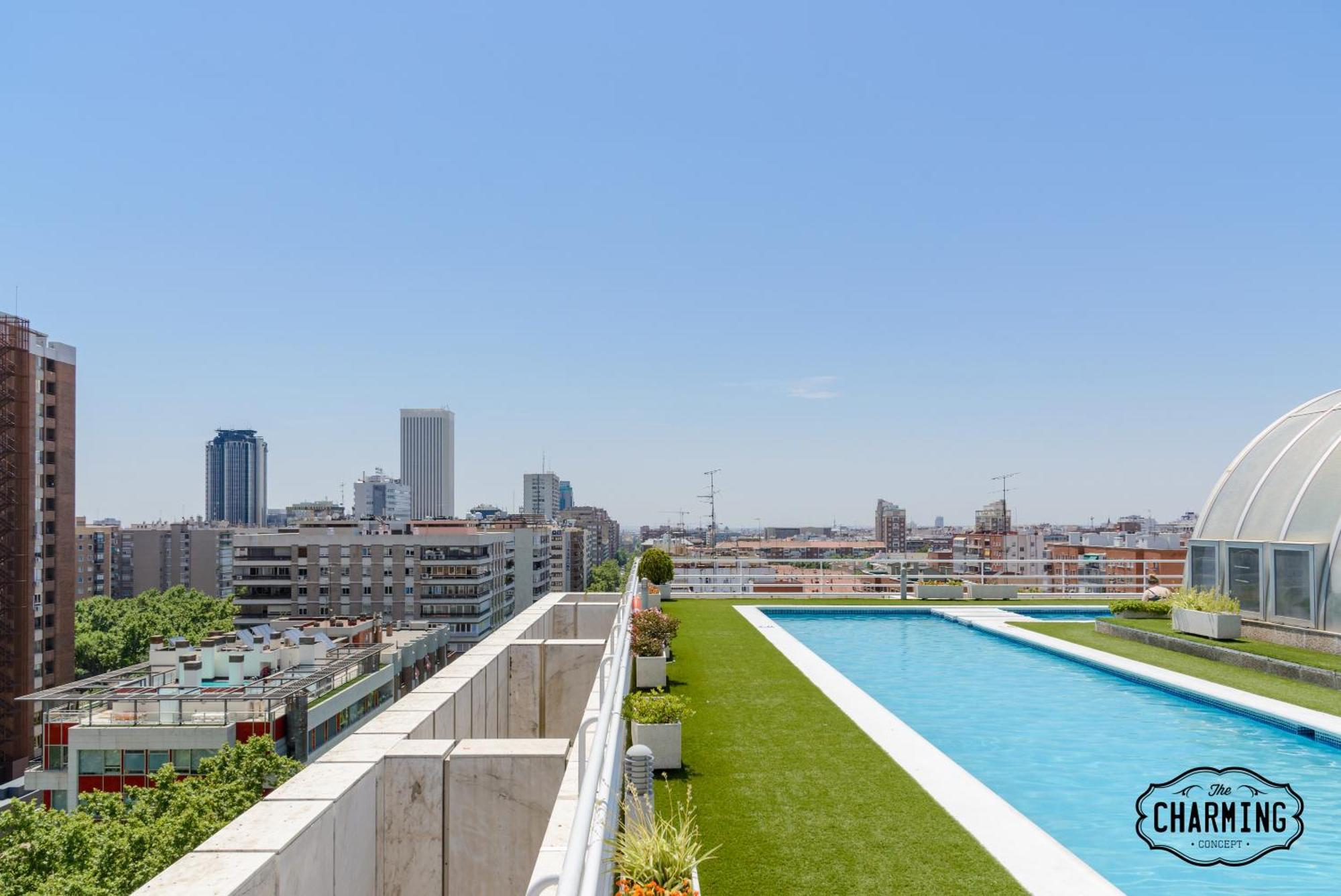 Charming Eurobuilding 2 Terrace Exclusive - Plaza De Parking