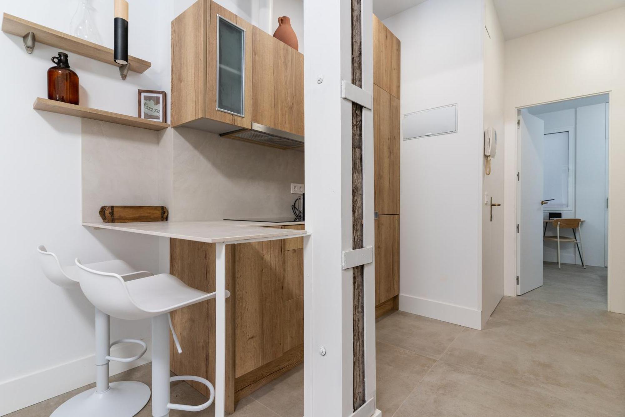 Modern And Bright-1bedroom 2bathrooms-la Latina Apartment Madrid