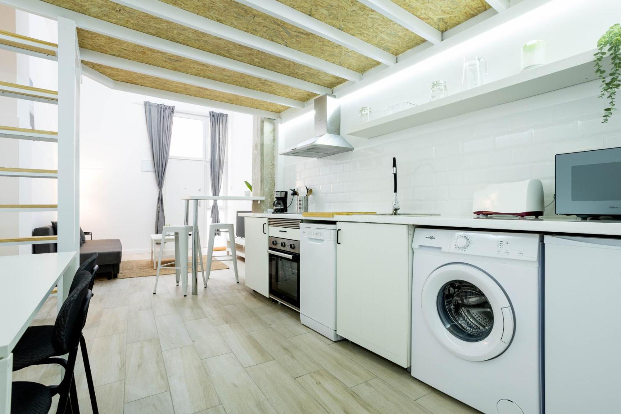 Apartamento Nuevo Loft Reformado M Vadillo 4pax D Madrid