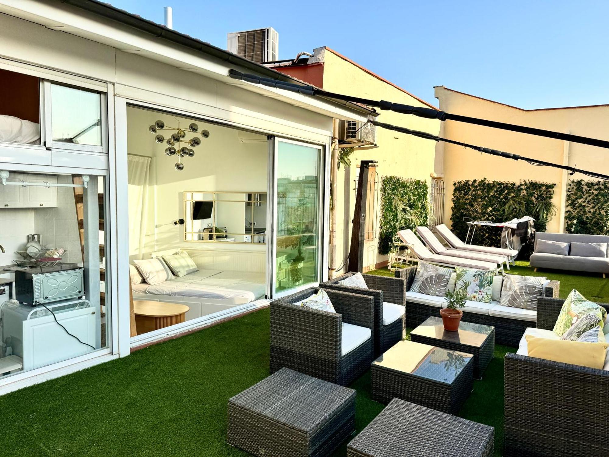 Apartamento Retiro Park-roof & Huge Terrace