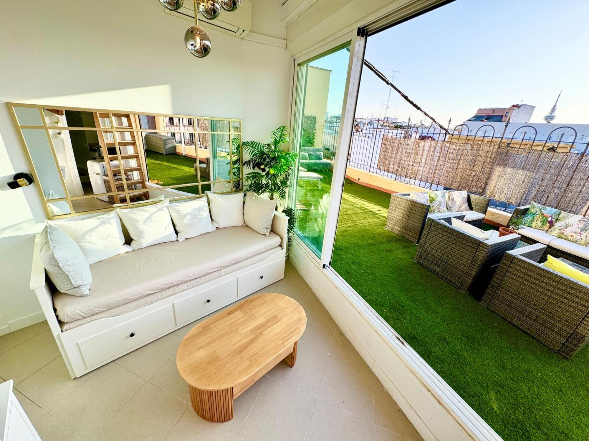 Retiro Park-roof & Huge Terrace Apartamento