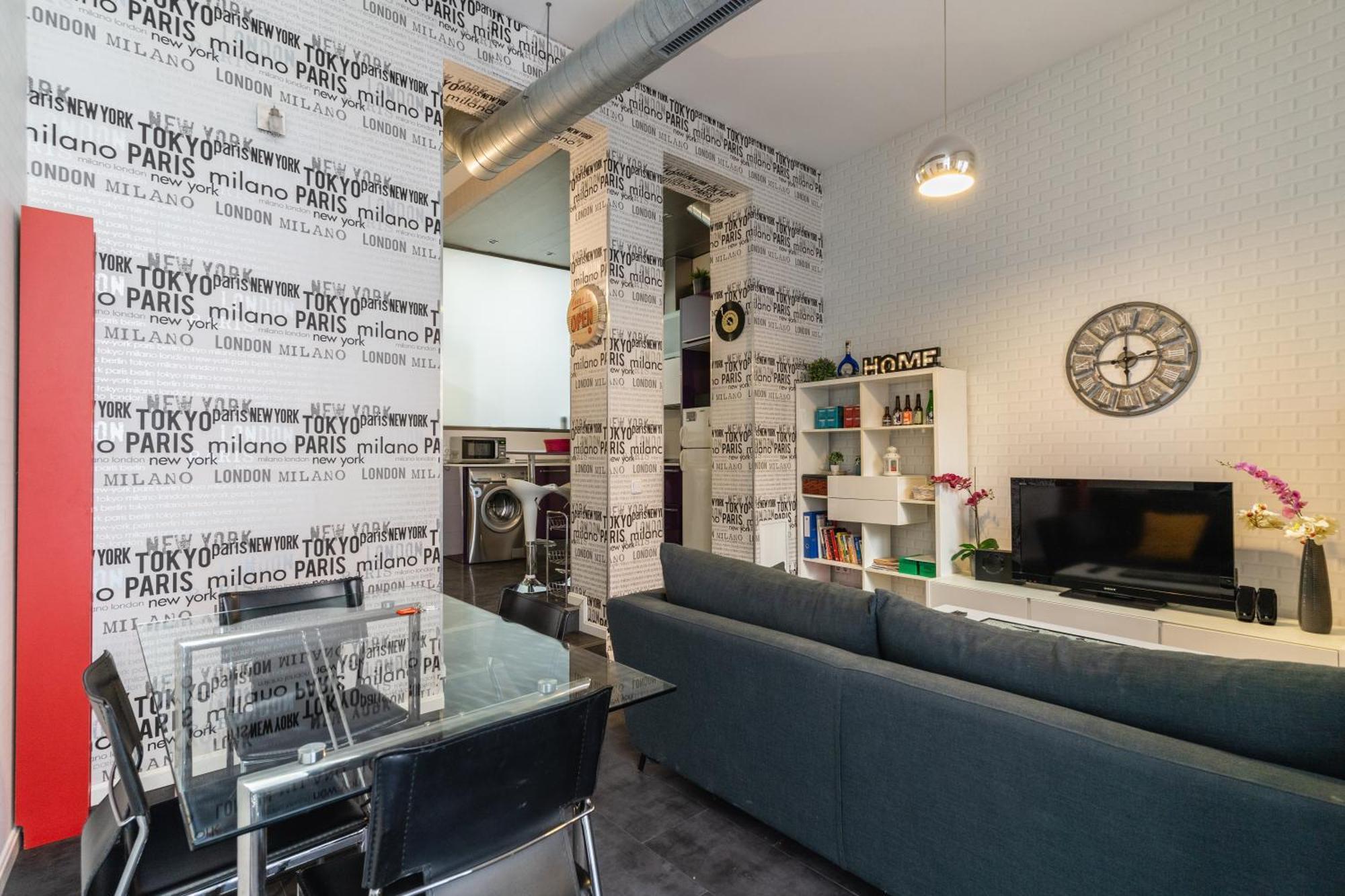 Cozy Stylish - 1bedroom 1bath - Malasana Apartamento Madrid