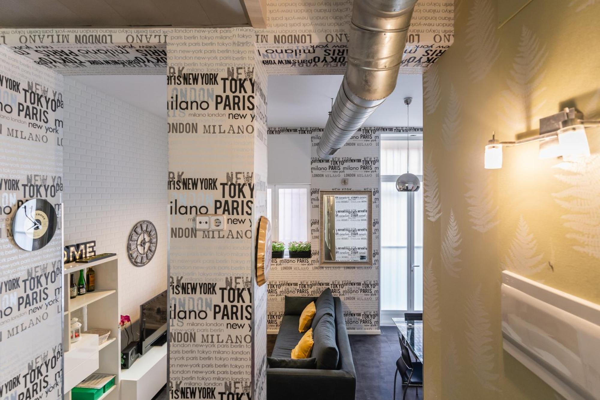 Cozy Stylish - 1bedroom 1bath - Malasana * Madrid