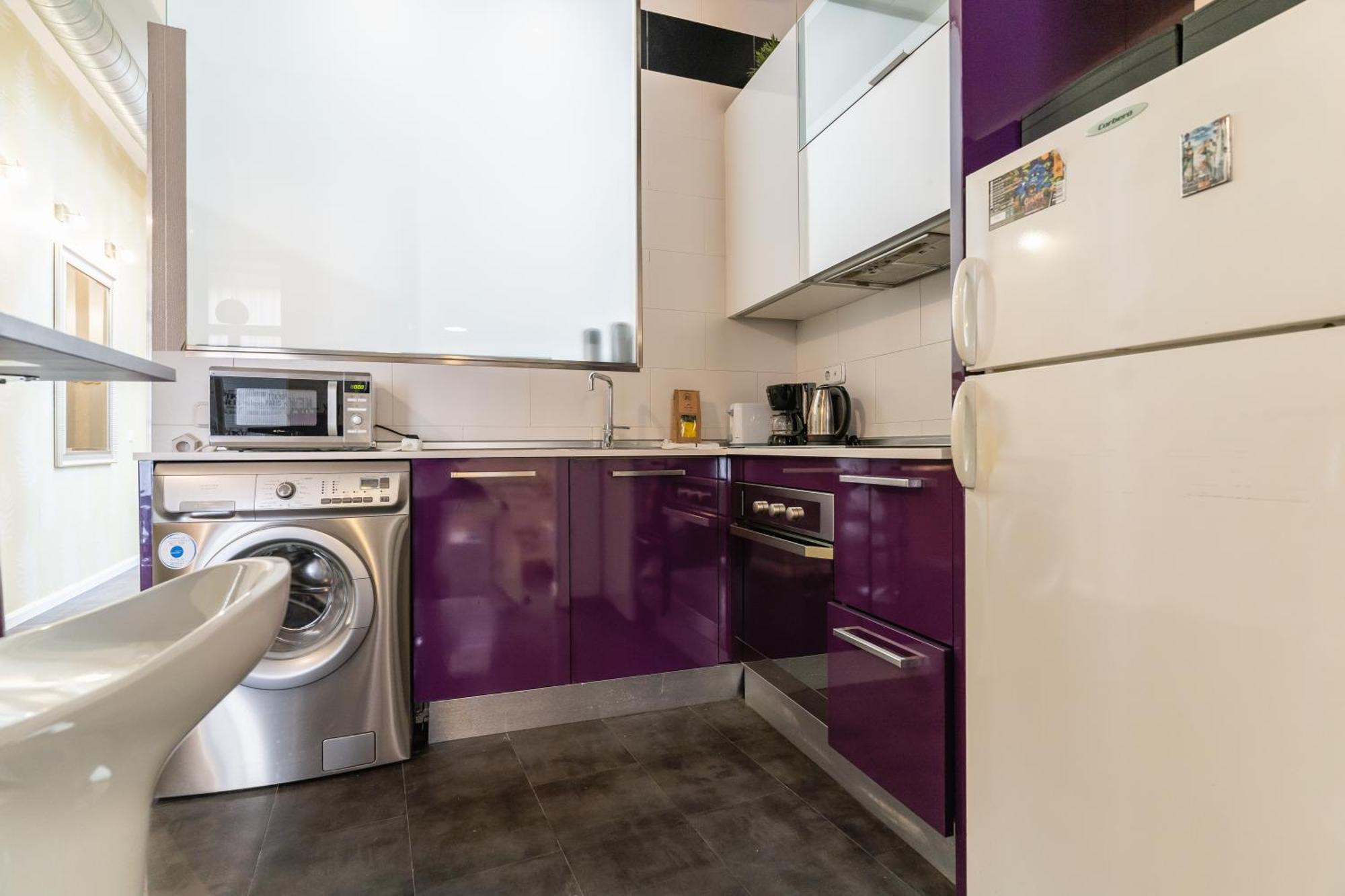 Apartamento Cozy Stylish - 1bedroom 1bath - Malasana