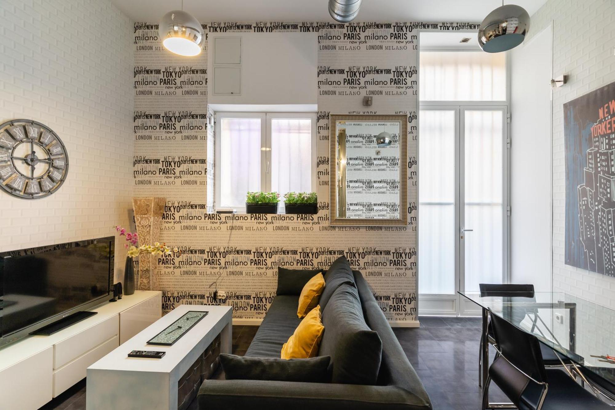 Cozy Stylish - 1bedroom 1bath - Malasana Apartamento *