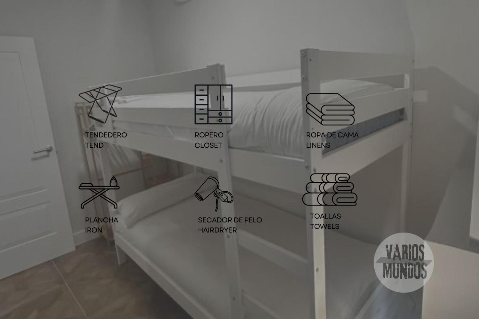 Sunny 9pax 4 En Minas-malasana E3 Apartment *