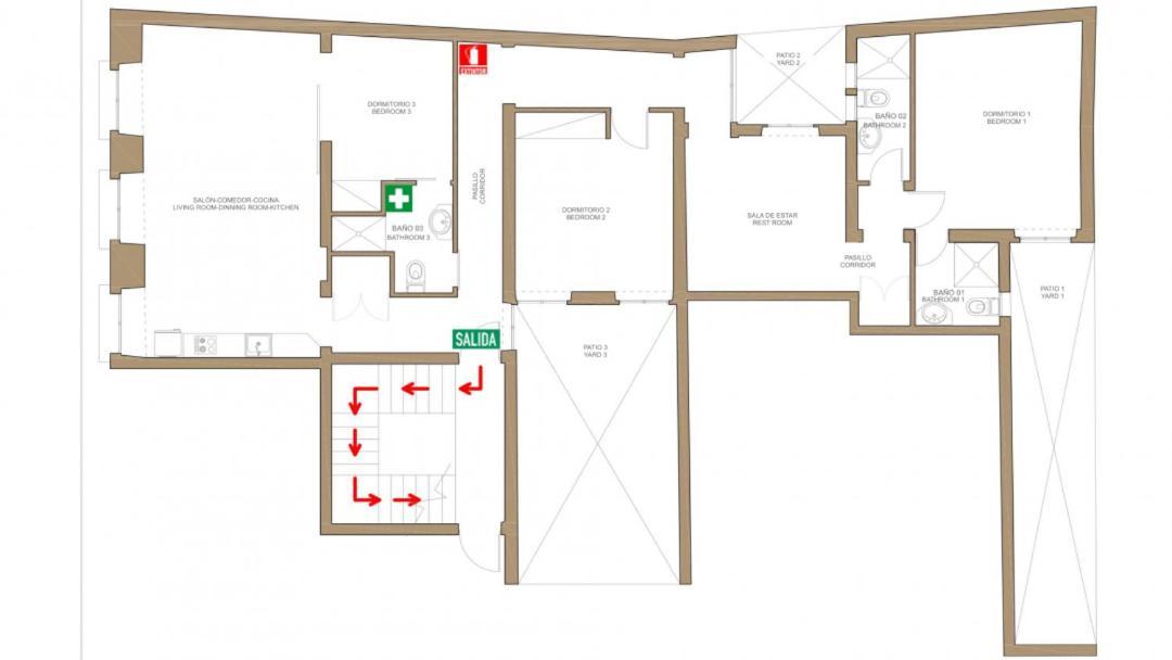 3 Bedrooms 3 Bathrooms Furnished - Justicia - Refurbished - Mintystay Madrid