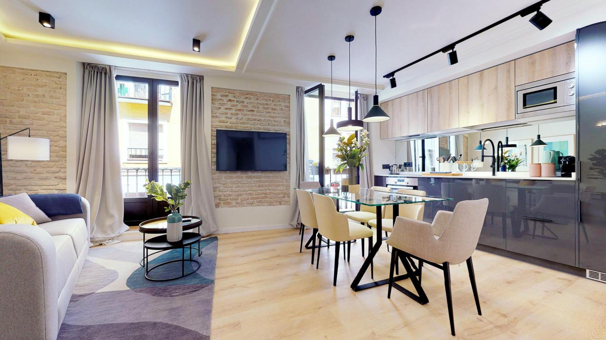 Modern And Bright- 1bd 1bth- Marques De Santa Ana *