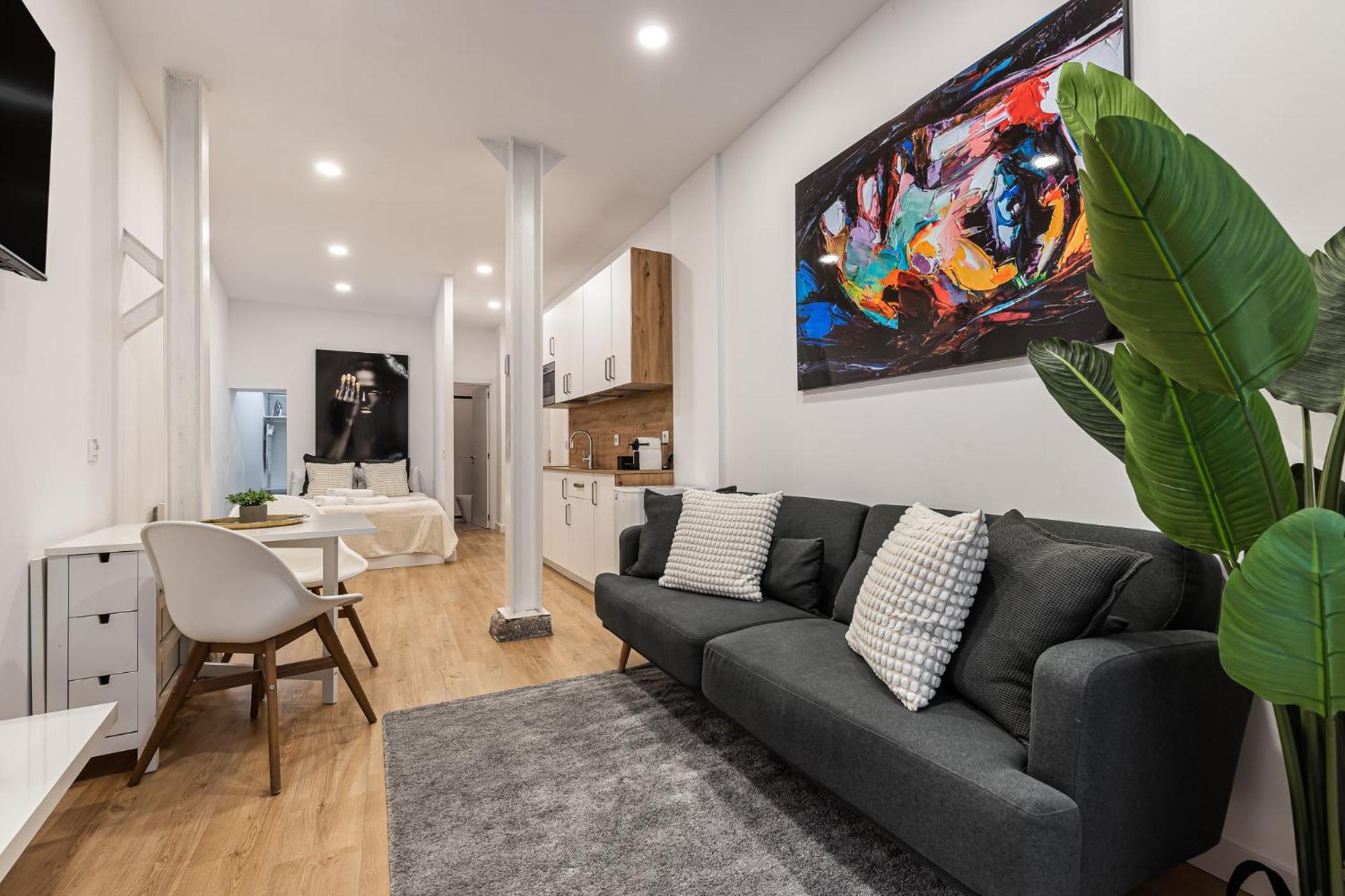 Apartamento Waou Essence Ii Lavapies - Alquiler Corta Duracion Madrid