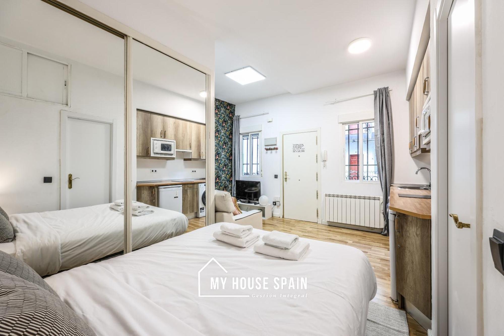 Myhousespain - Acogedor Estudio En * Madrid