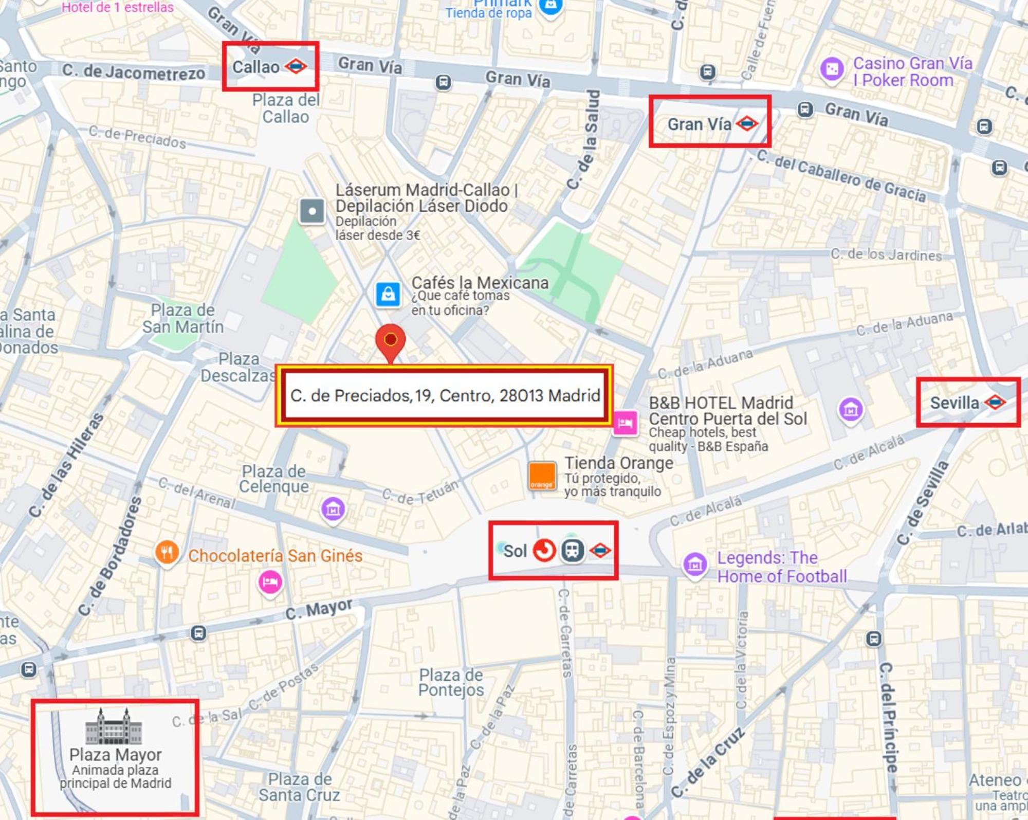 Asequible A Pasos De Callao, Mid Term Apartamento Madrid