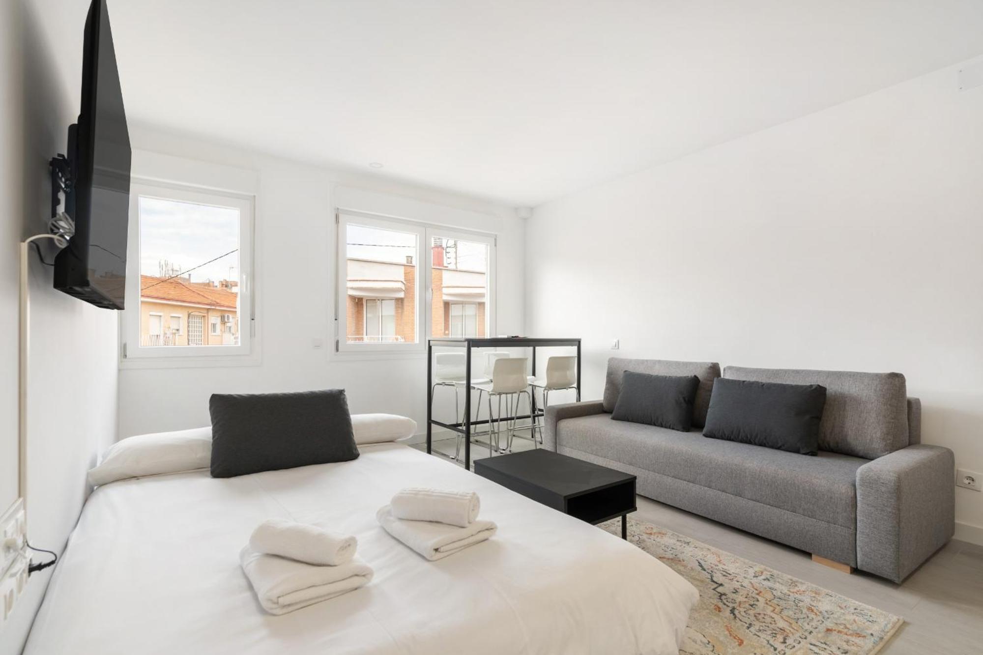 Apartamento Riverside Con Parking Incluido Alquiler Temporal Madrid