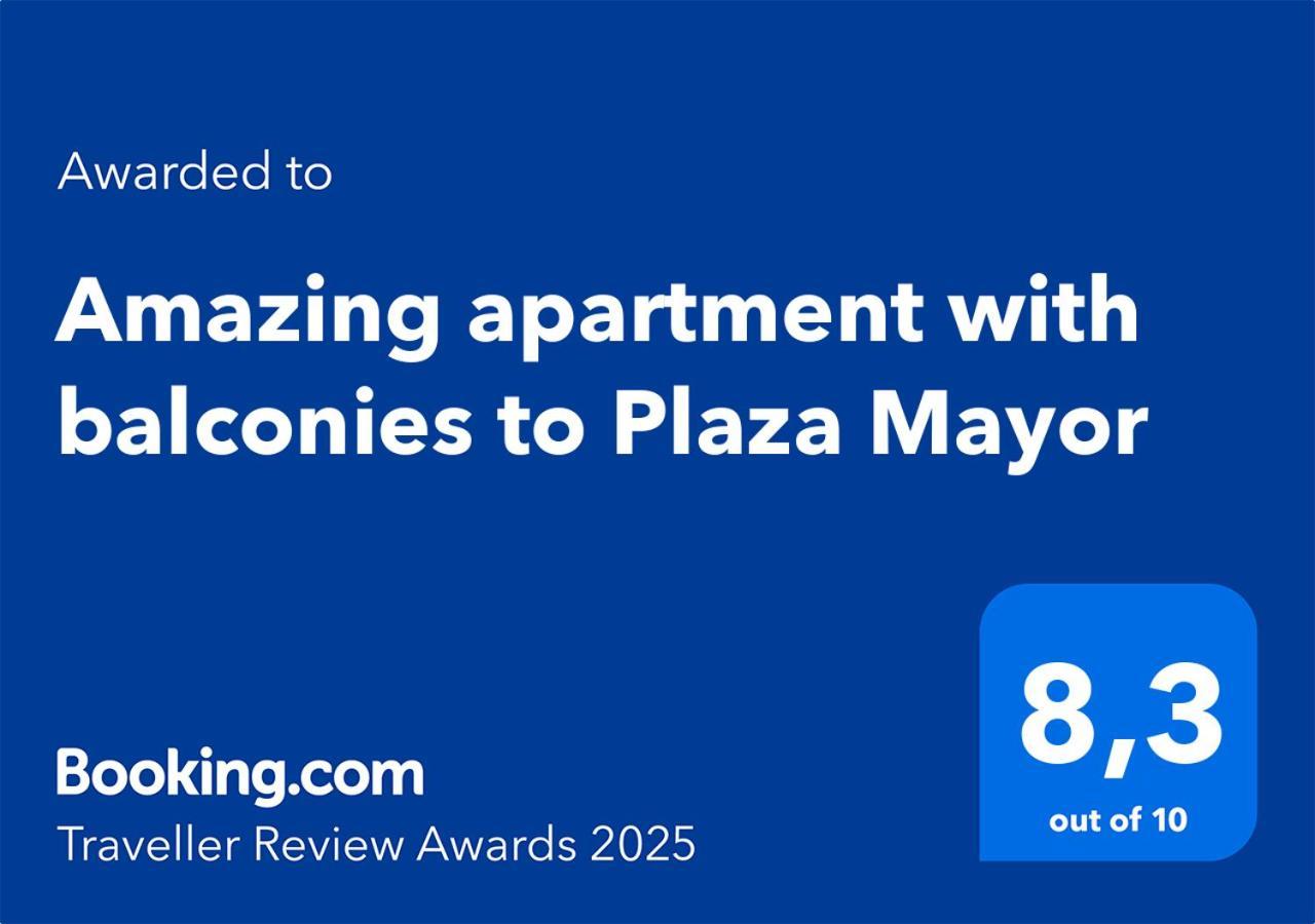 Amazing With Balconies To Plaza Mayor Apartment
