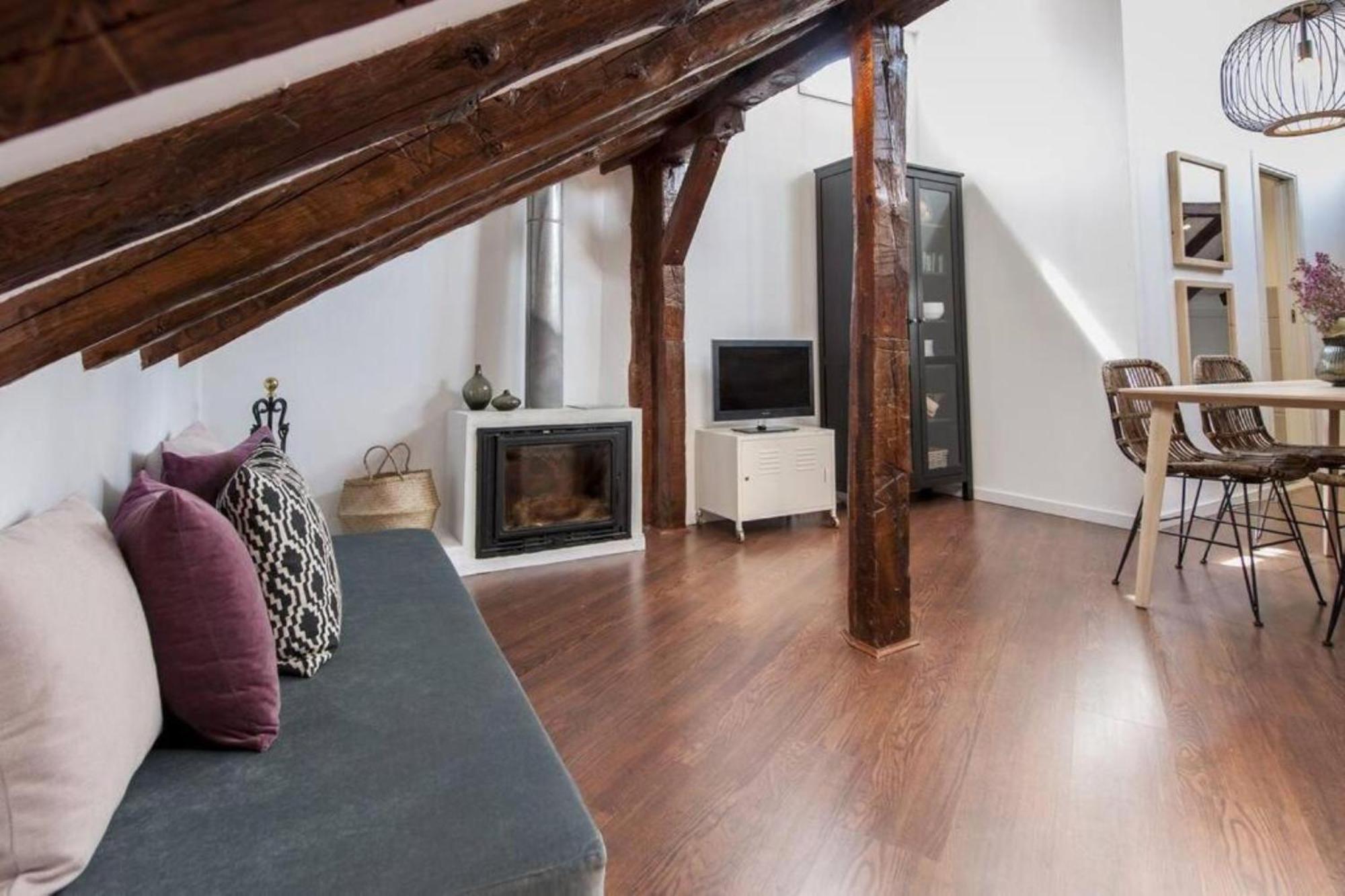 Apartamento Atico Luminoso Y Acogedor Junto A Plaza Mayor Madrid