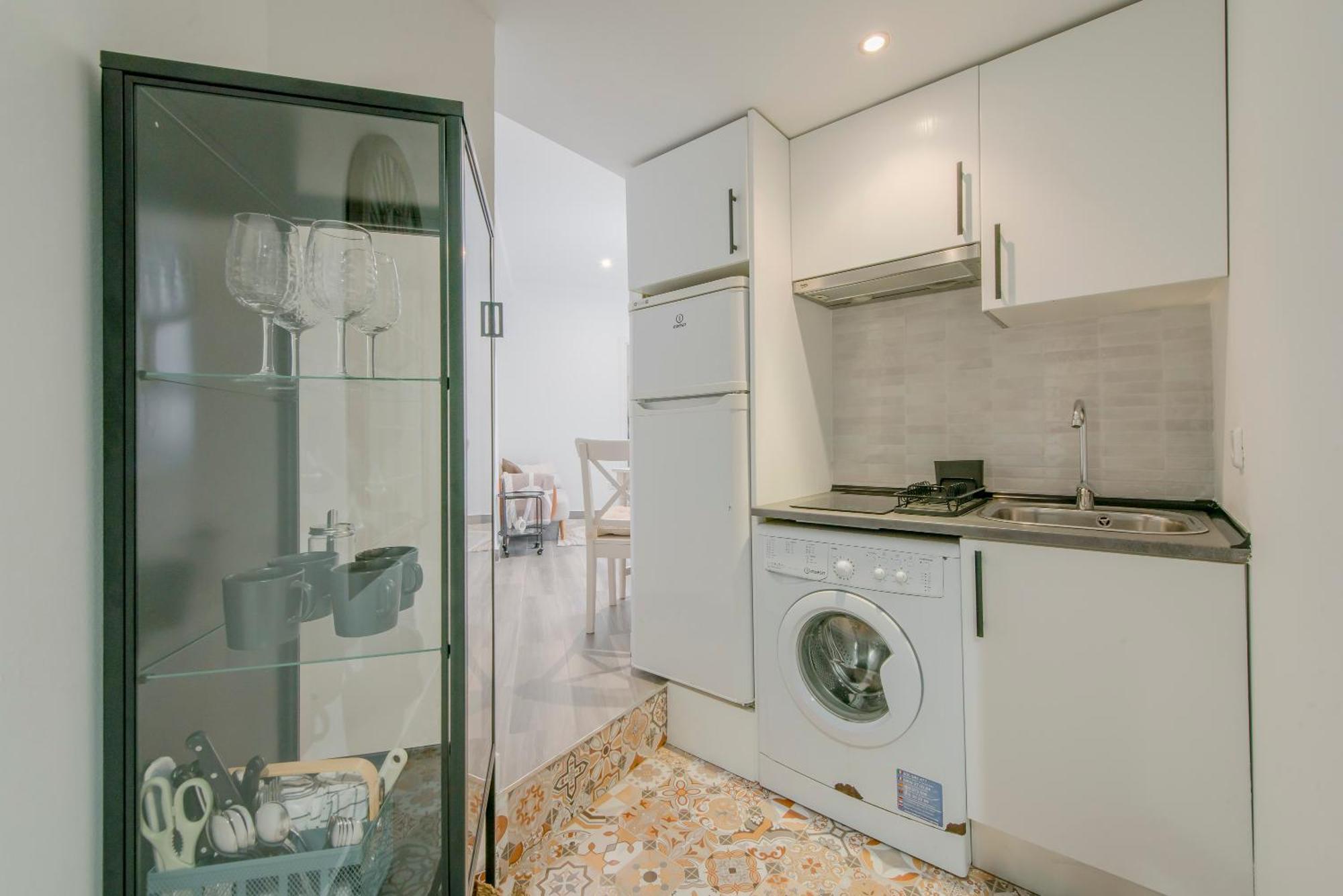 Cute & Cozy In Retiro Apartamento *