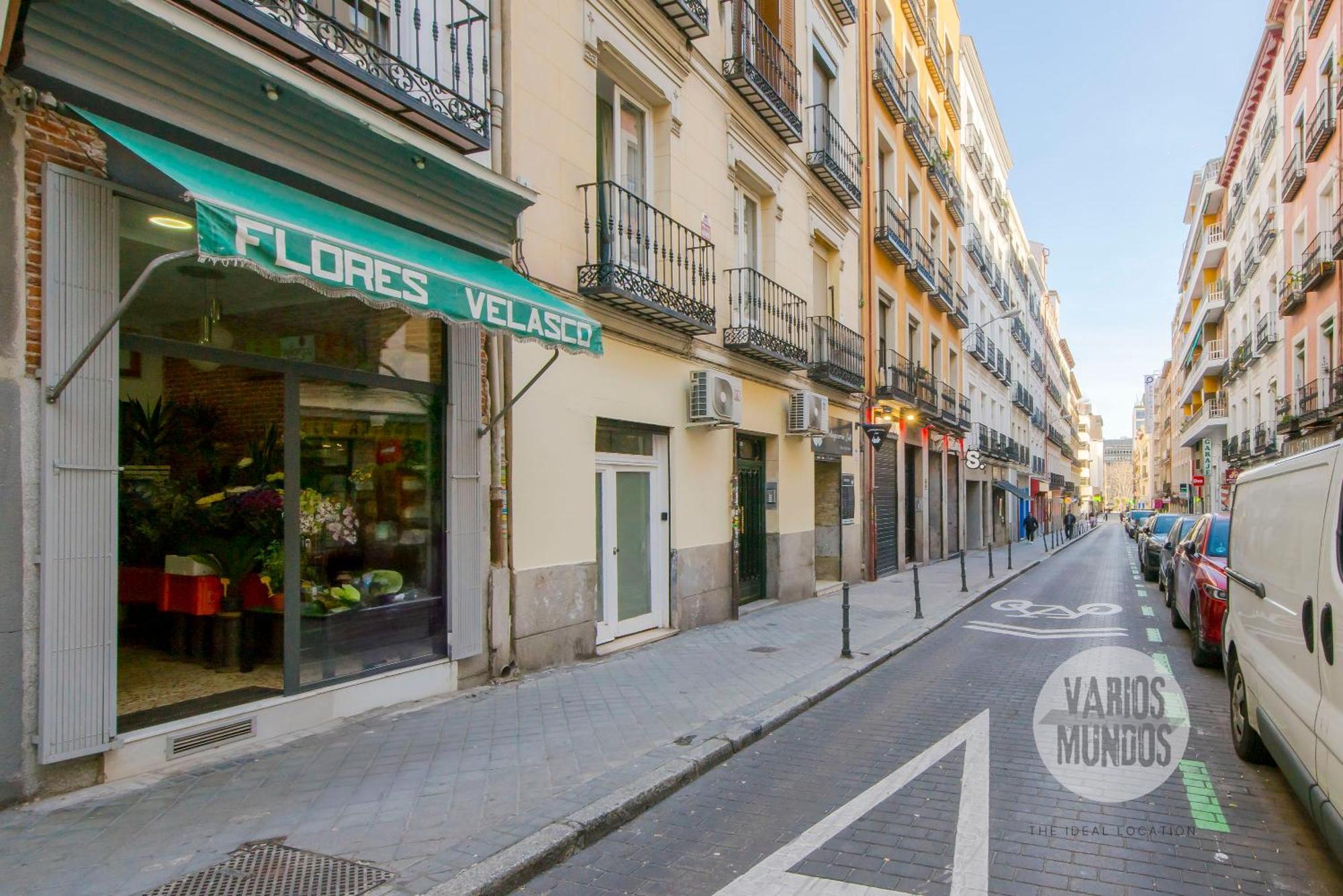 Apartamento Rustic Cool Interior Design En Plaza Espana Al Pie De Gran Via