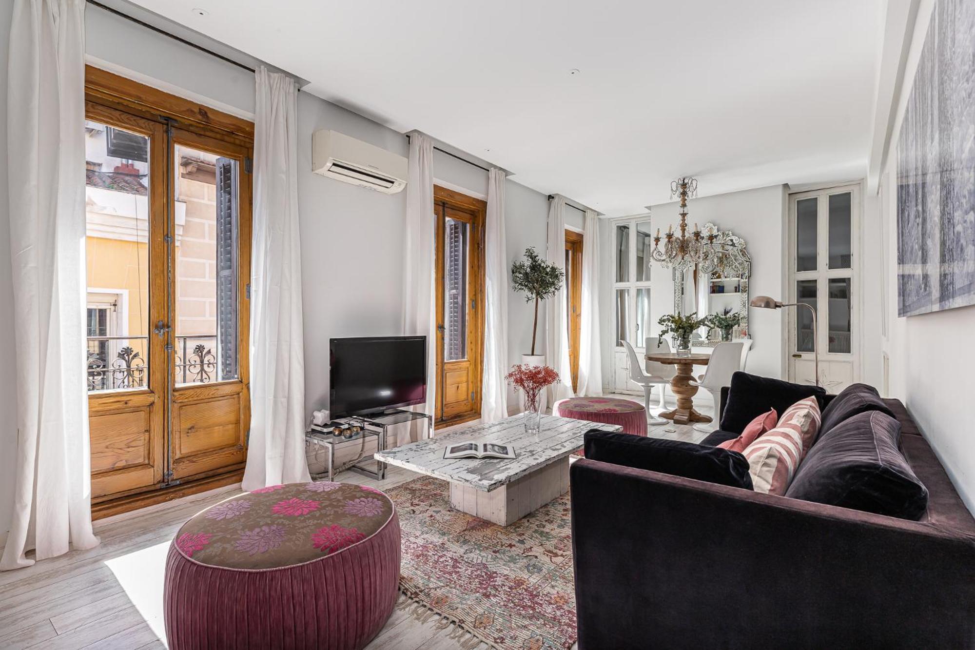 Waou Letras V - Alquiler Corta Duracion Apartamento Madrid