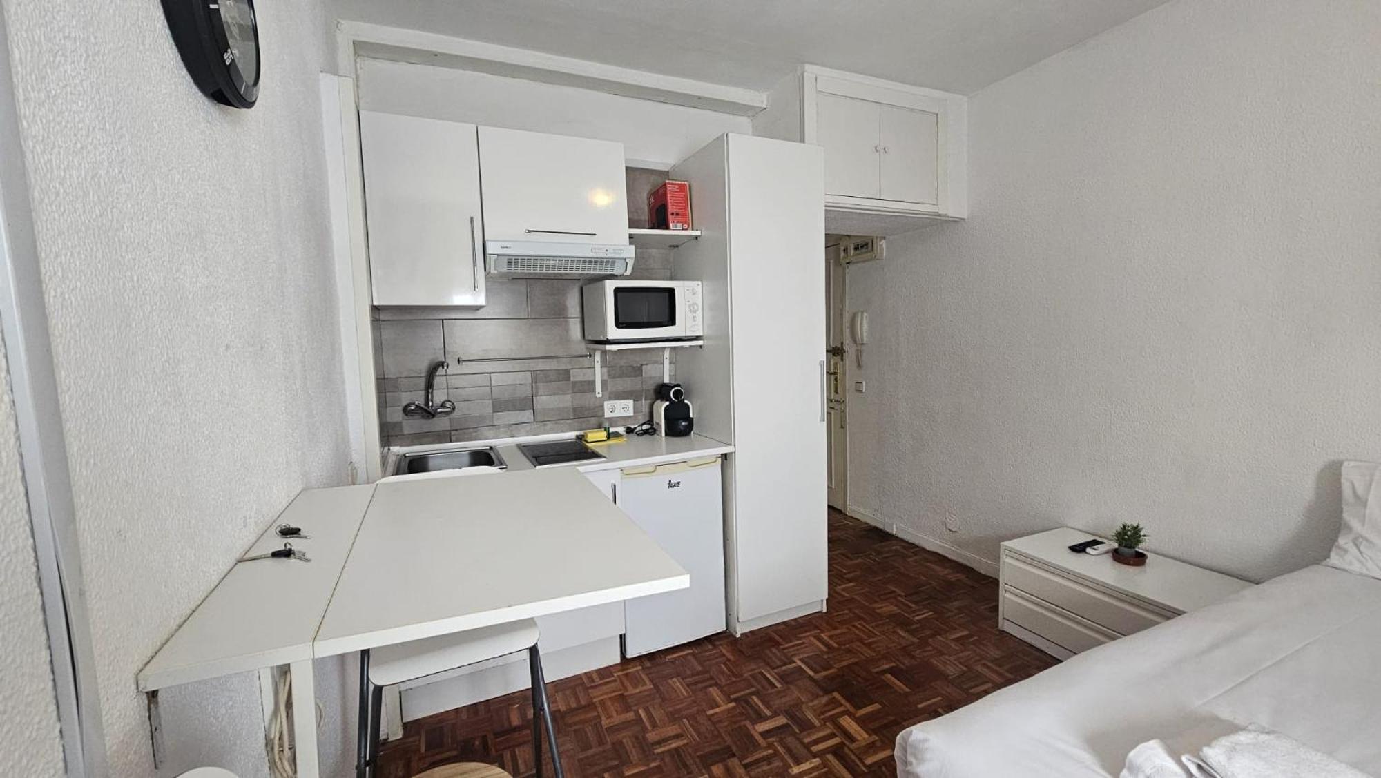 Estudio En Gran Via Centro Apartamento