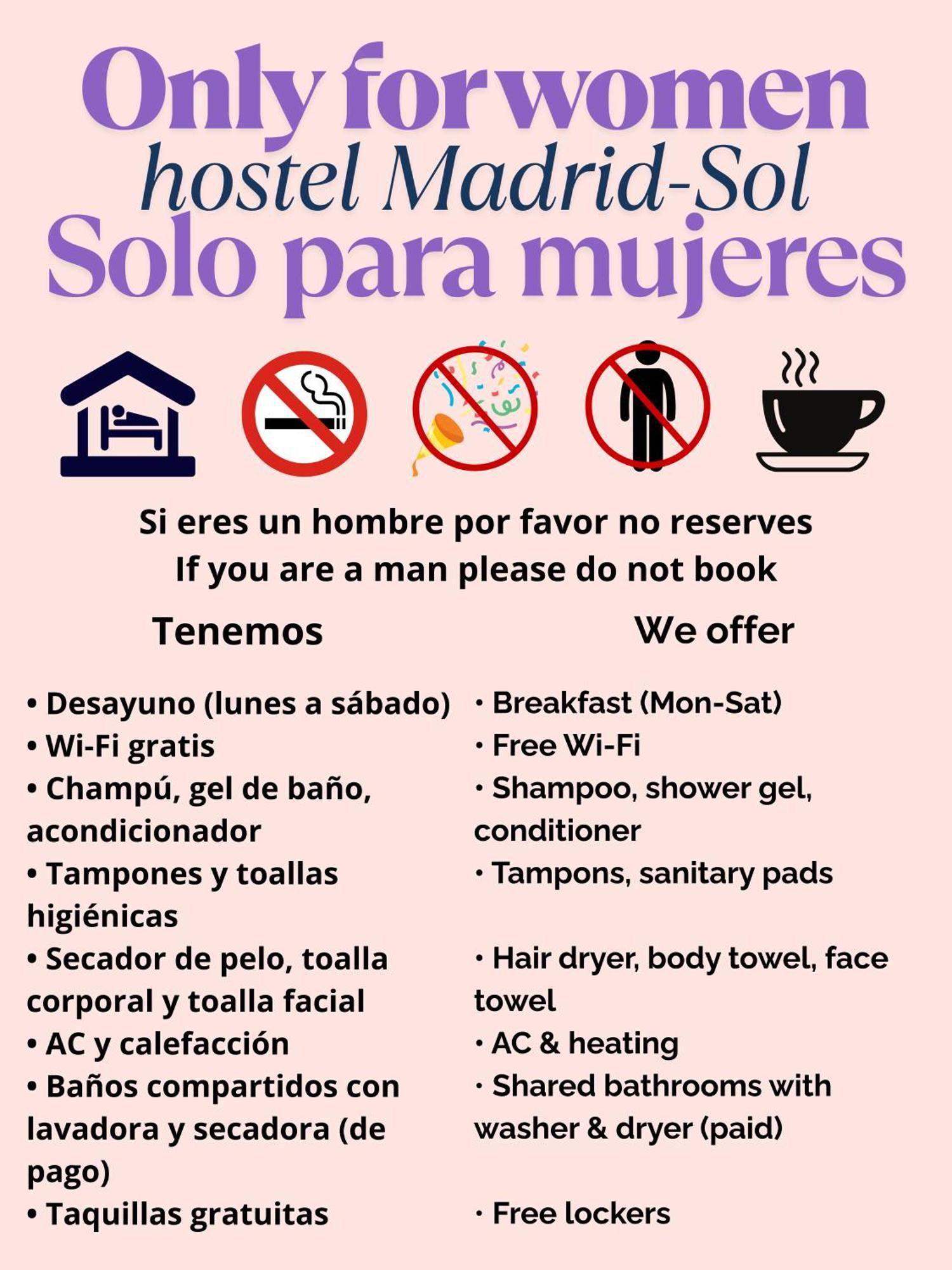 Hostal Only For Women Madrid-sol Madrid