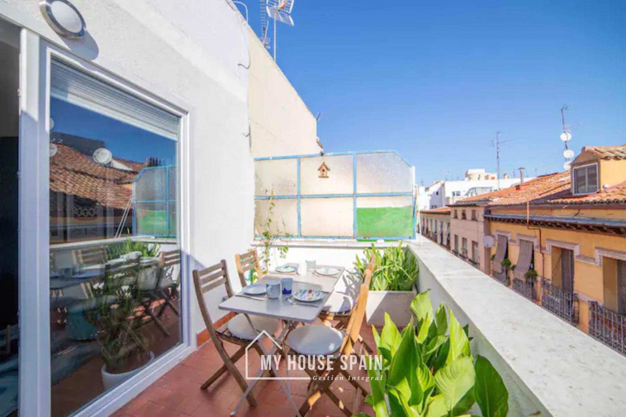 Myhousespain - Modern Penthouse Close To Gran Via - Big Terrace Apartamento Madrid