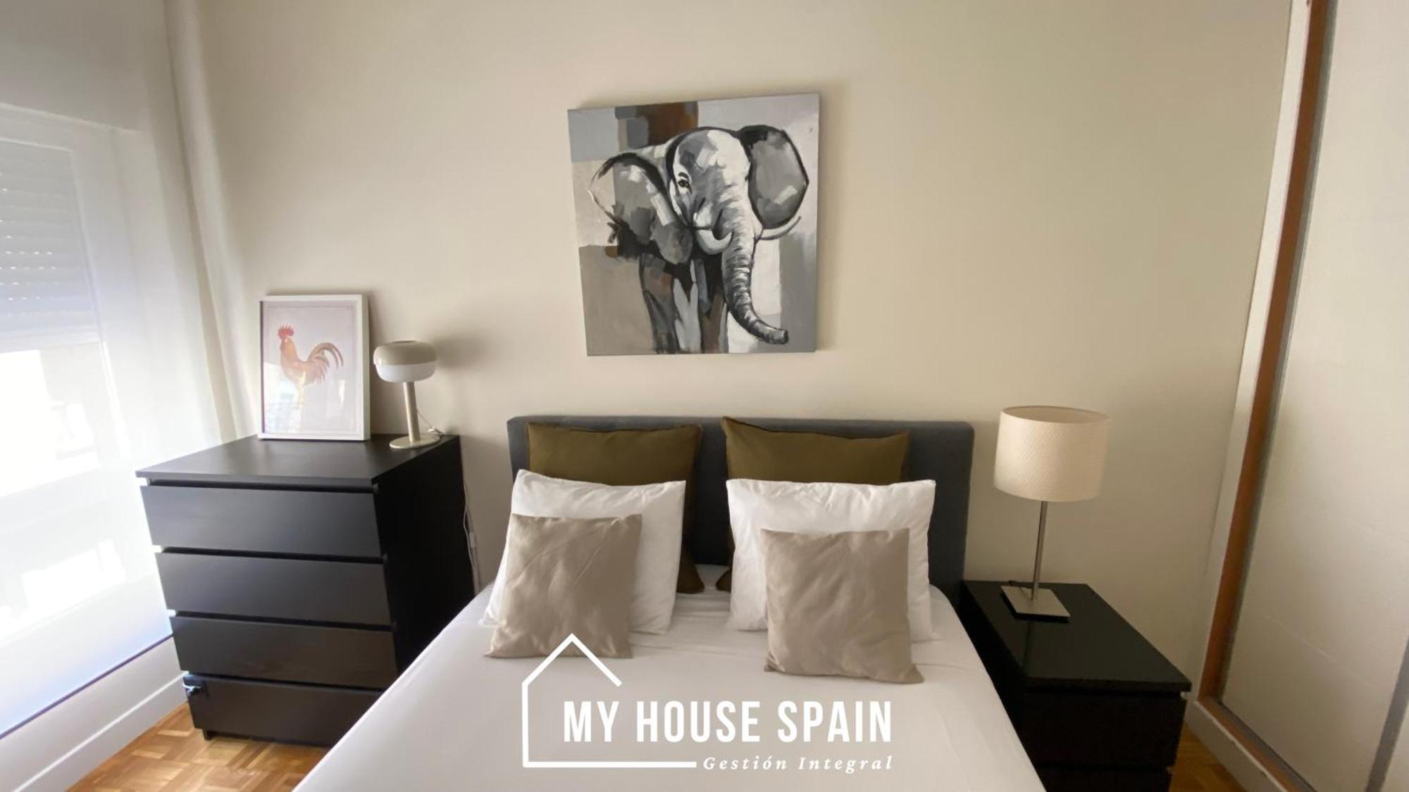 Myhousespain-tranquilo Con Balcon Madrid