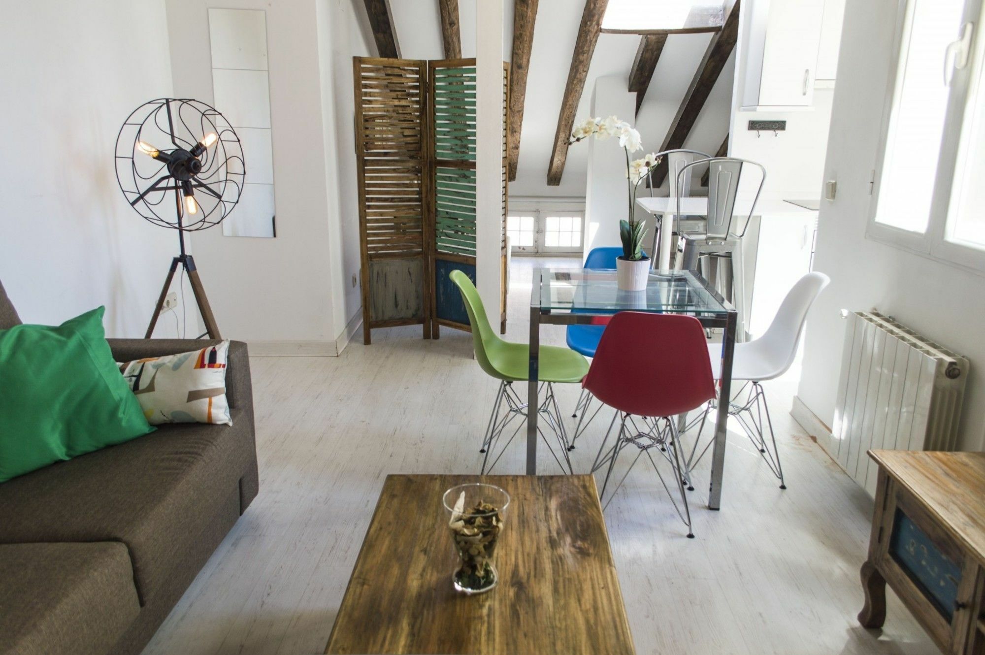 Apartamento Buhardilla Plaza De Espana Con Vistas Madrid