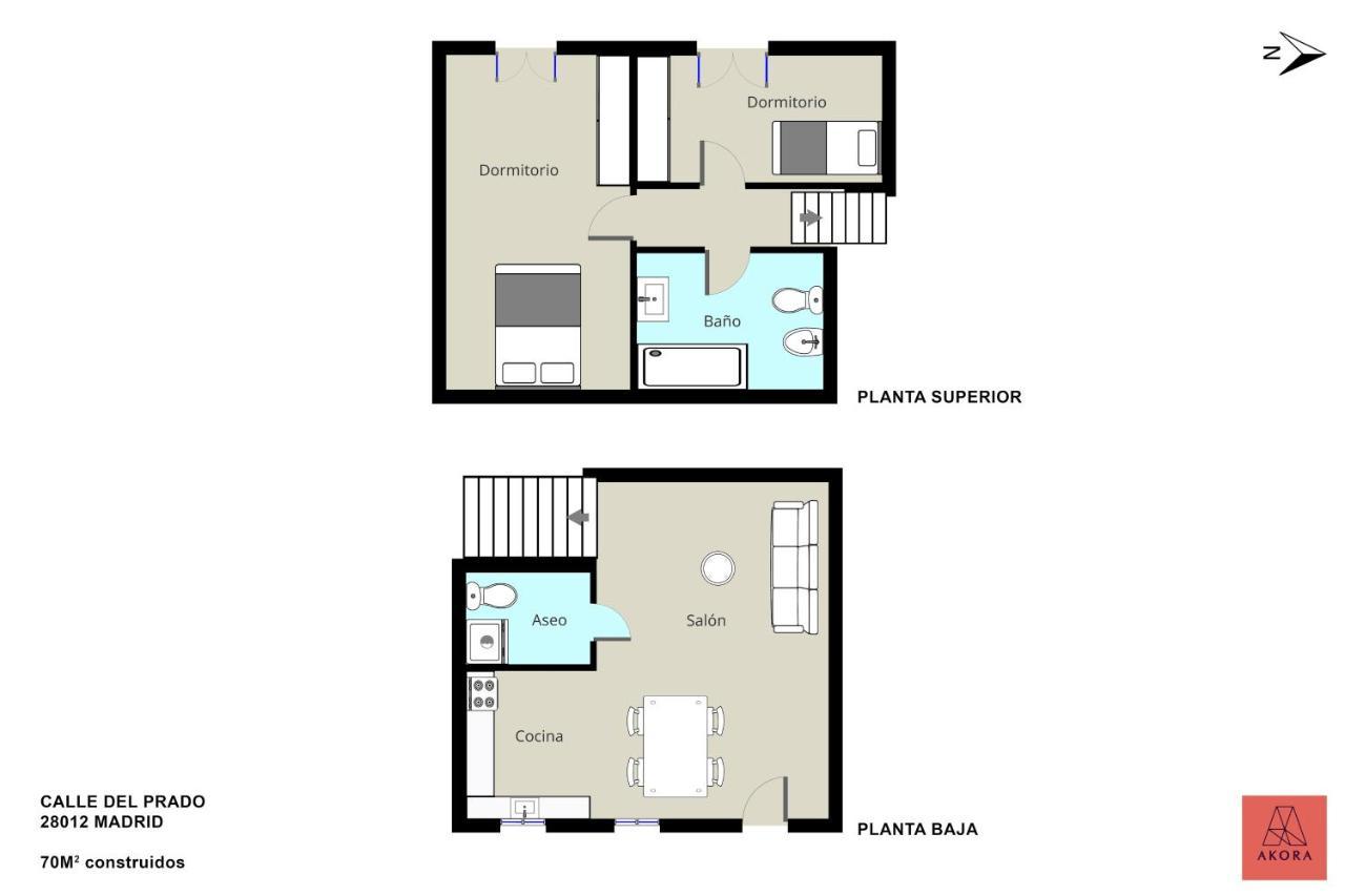 Amazing In Huertas Apartment *