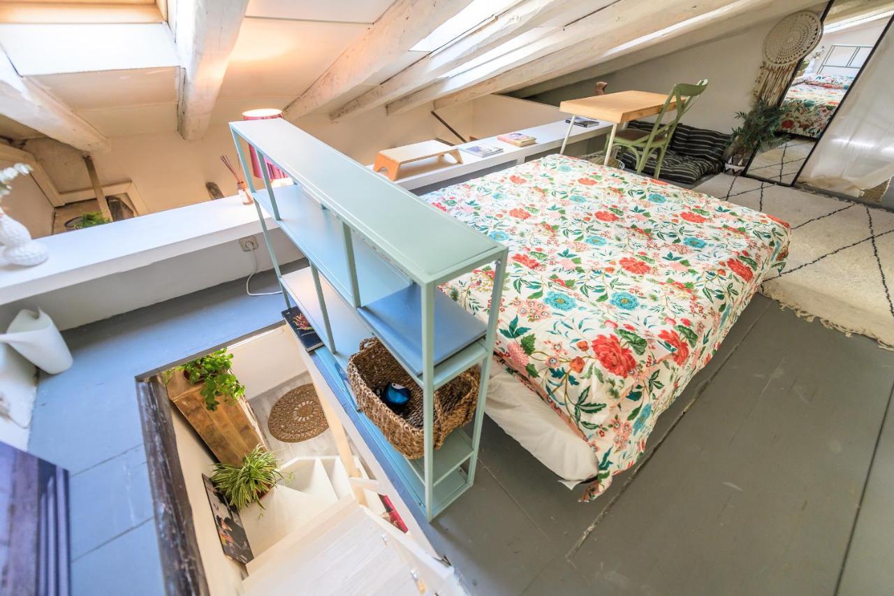 Apartamento Encantadora Buhardilla Temporal Duplex En El Corazon De Sgv51 Madrid
