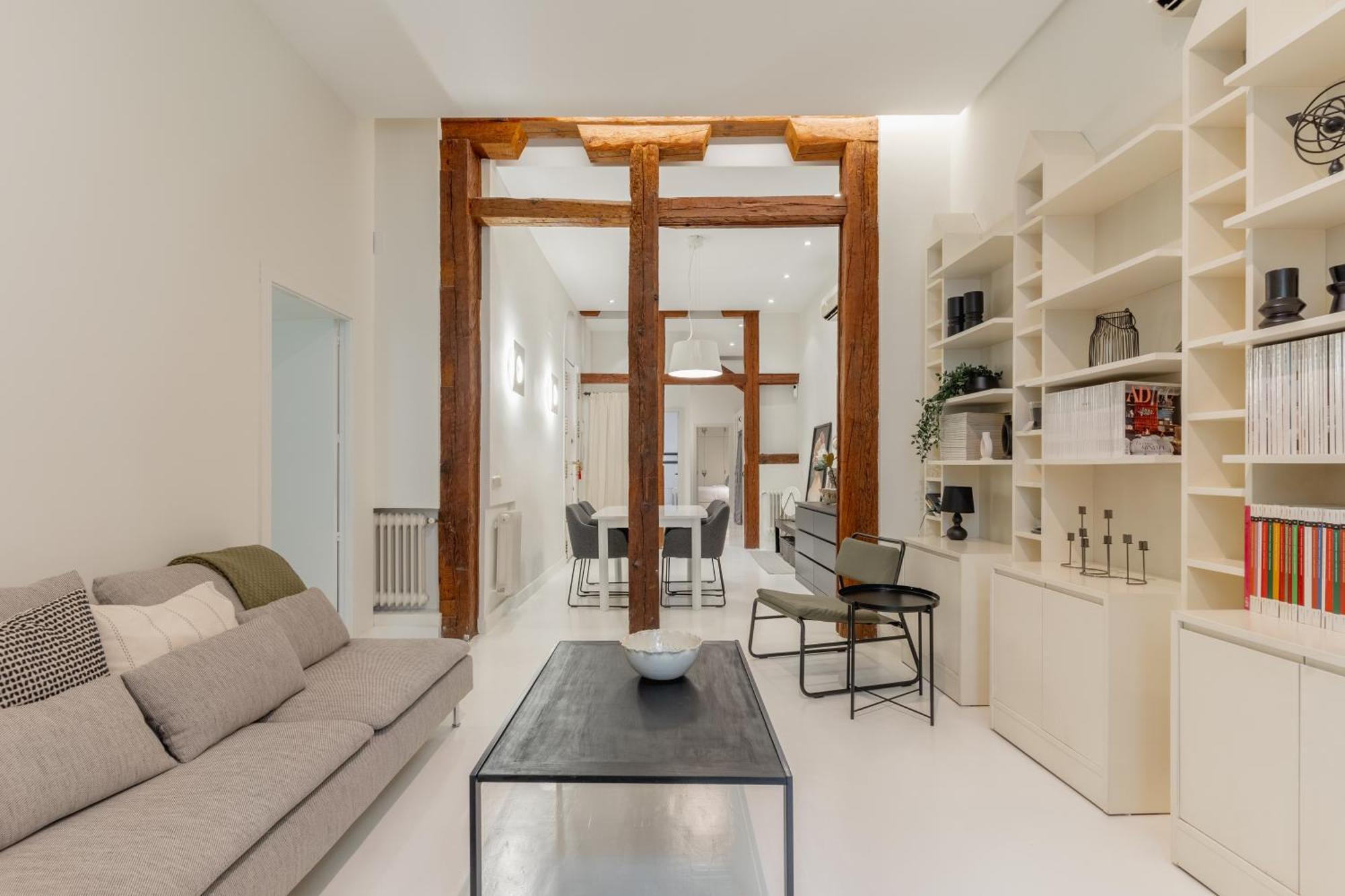 Spacious Modern-3bedrooms 2bathrooms-plaza Mayor *