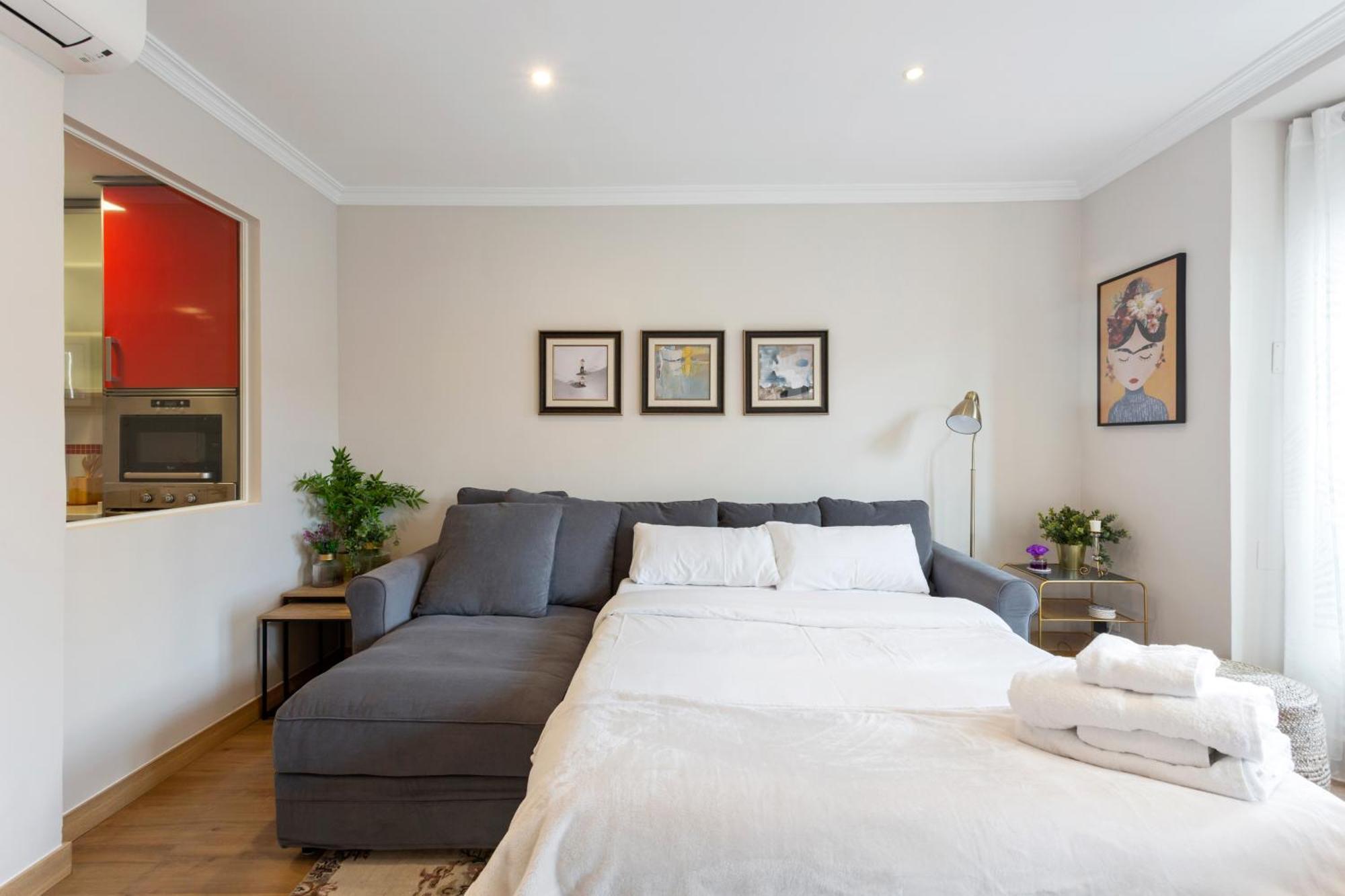 Apartamento Elegant 1 Bedroom In The Heart Of Centro Madrid