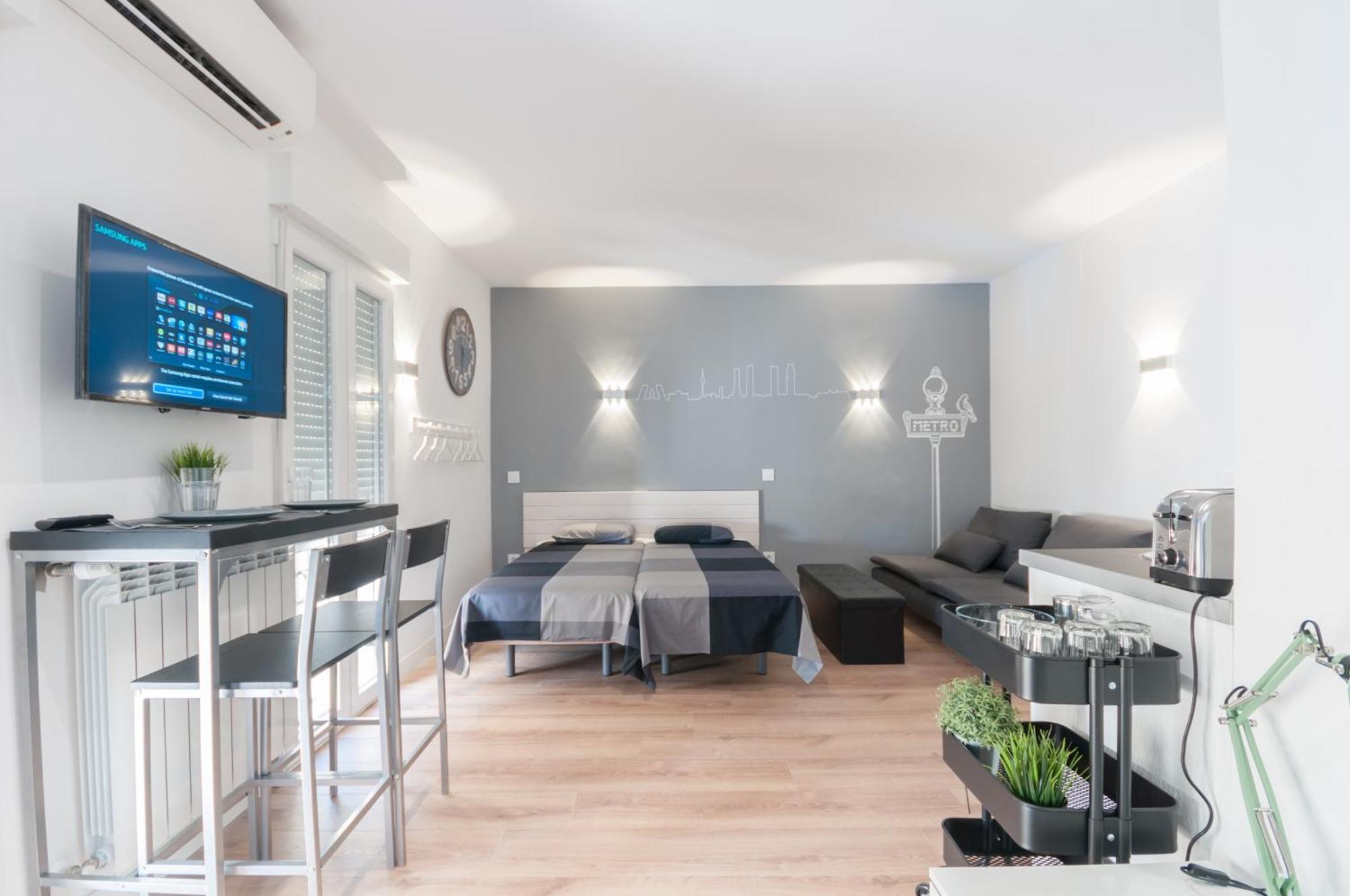 Apartamento ººººra New Atocha Centre Wifi Ac Smarttvºººº Madrid