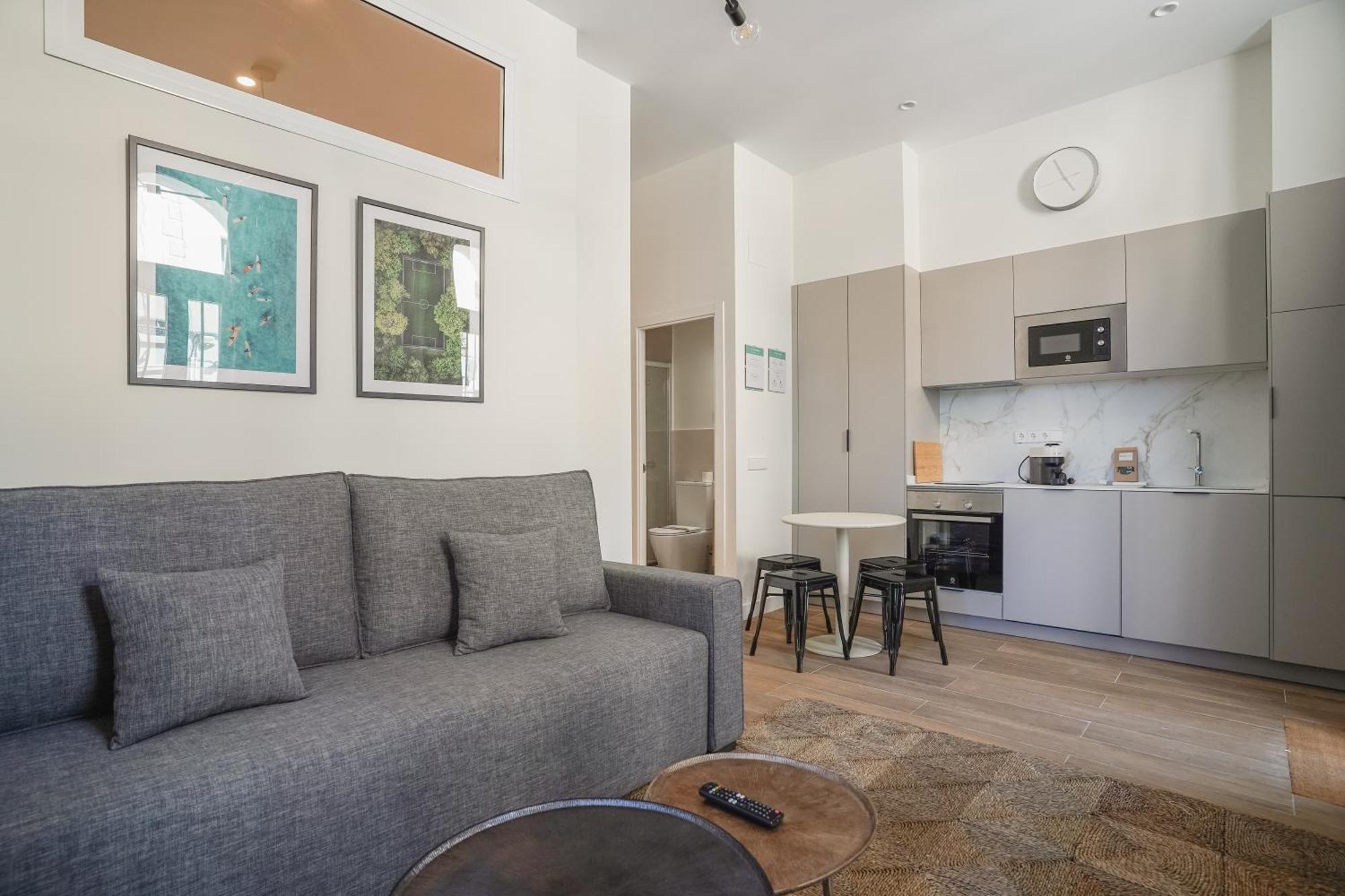 Modern Apartment-2bedrooms 2bathrooms-bernabeu Apartamento *